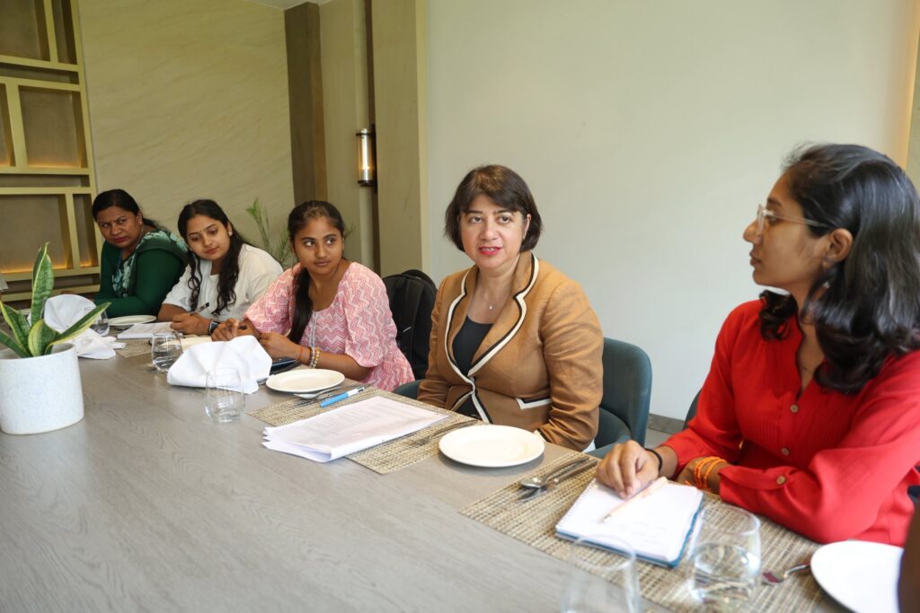 UK Minister Malhotra Meets with Women Leaders and Activists in Lumbini