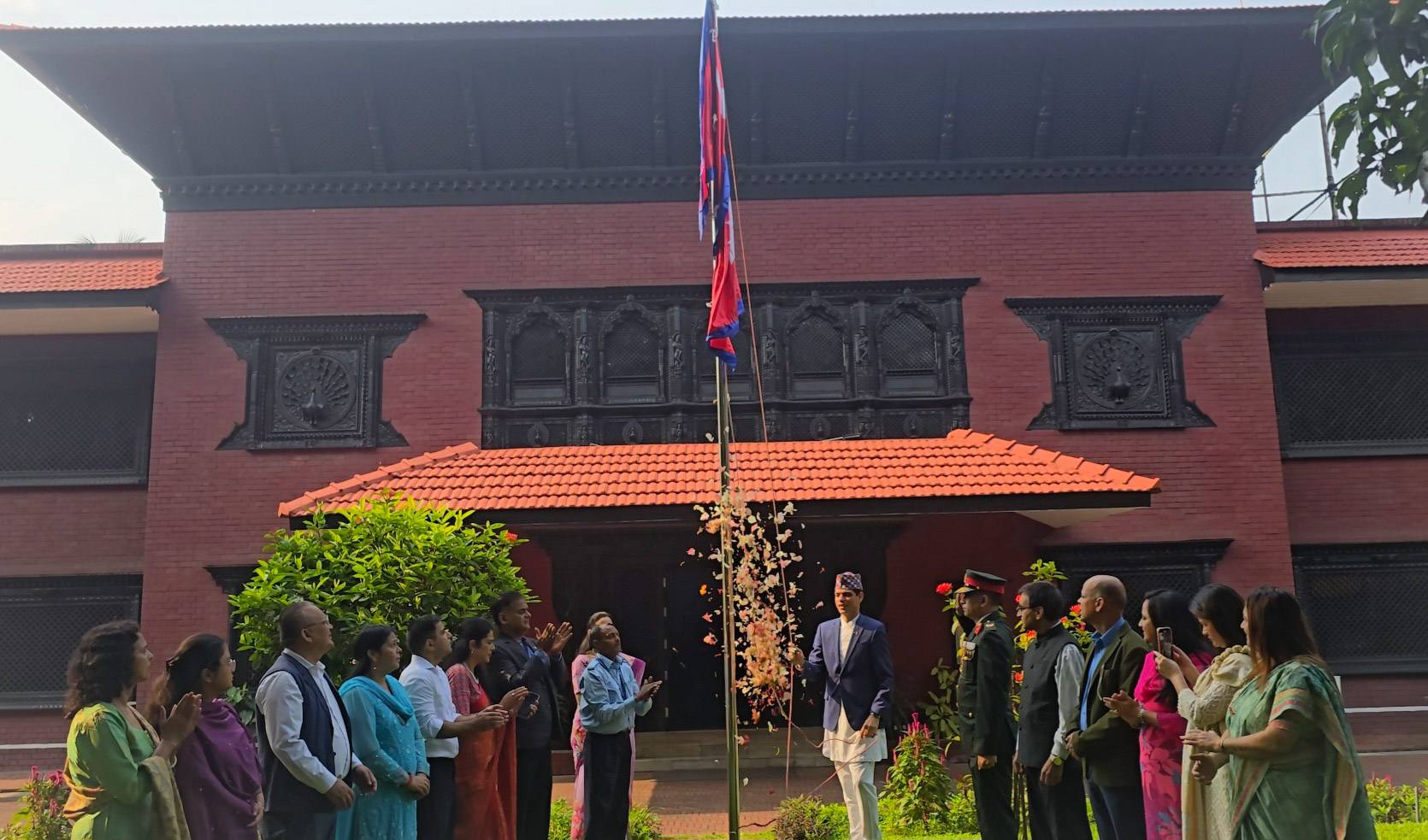 Nepal Embassies in India and Bangladesh Celebrate Republic Day