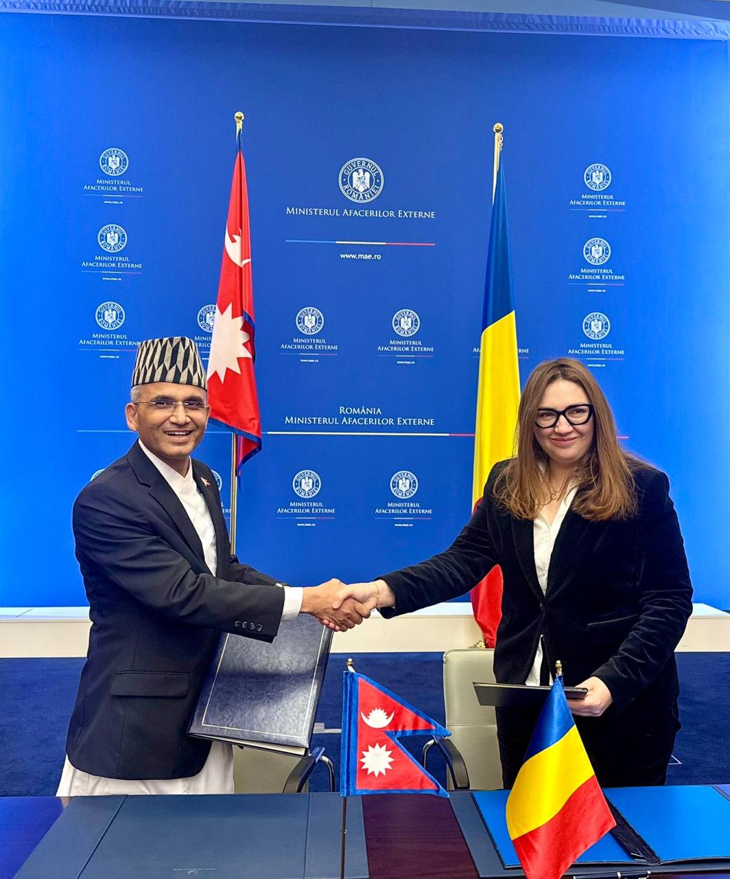 Nepal Romania Hold First Bilateral Consultation Mechanism Meeting In 