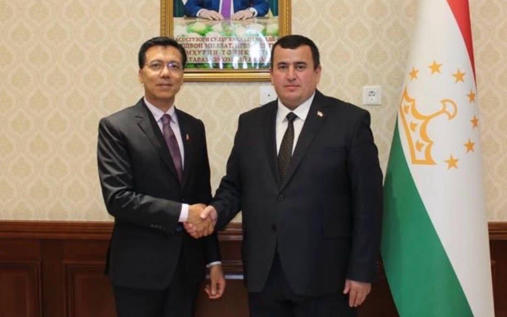 ECOSOC President Thapa Meets with Tajikistan Minister Safarali