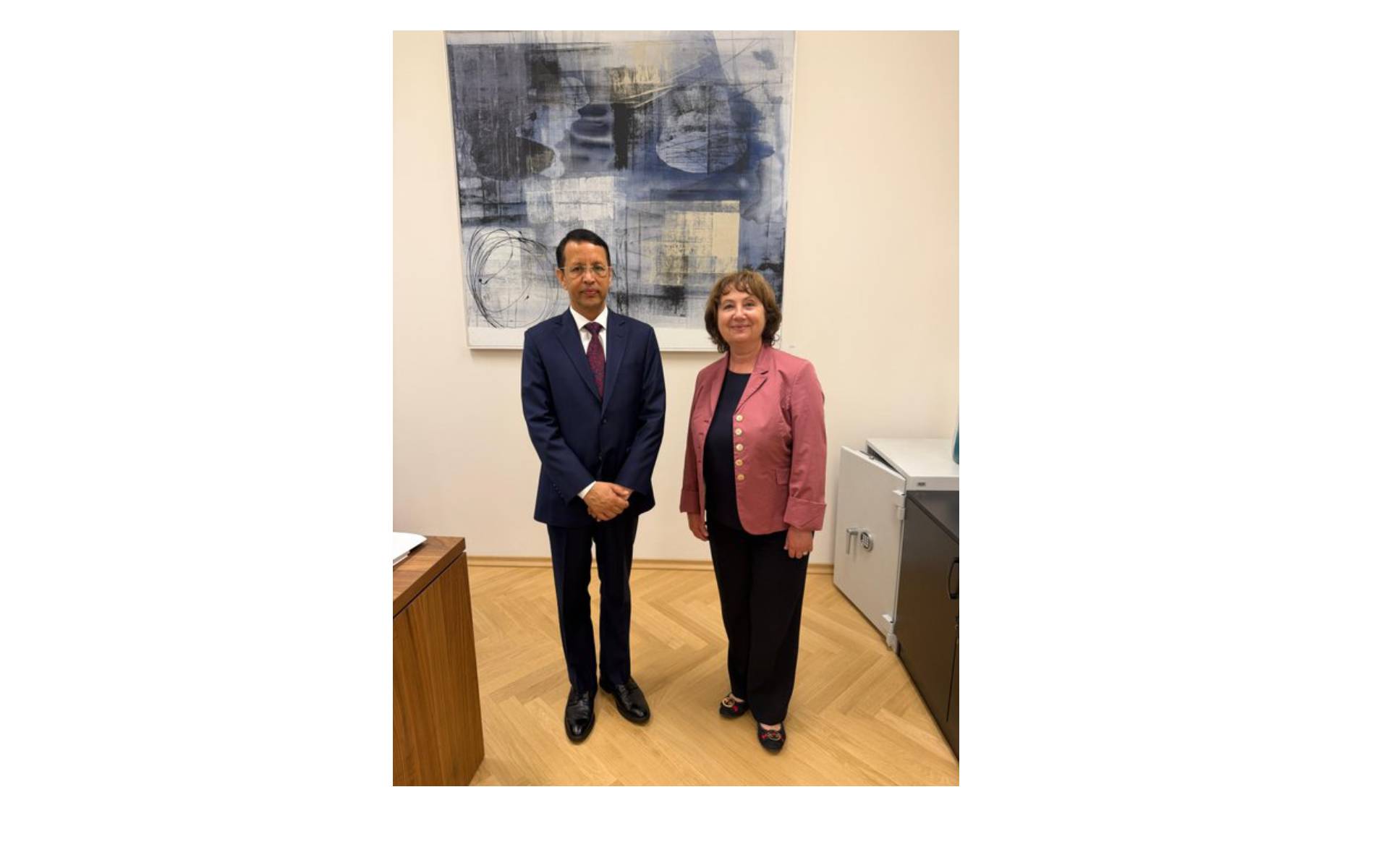 Ambassador Regmi meets with Zupan at Croatian Foreign Ministry 
