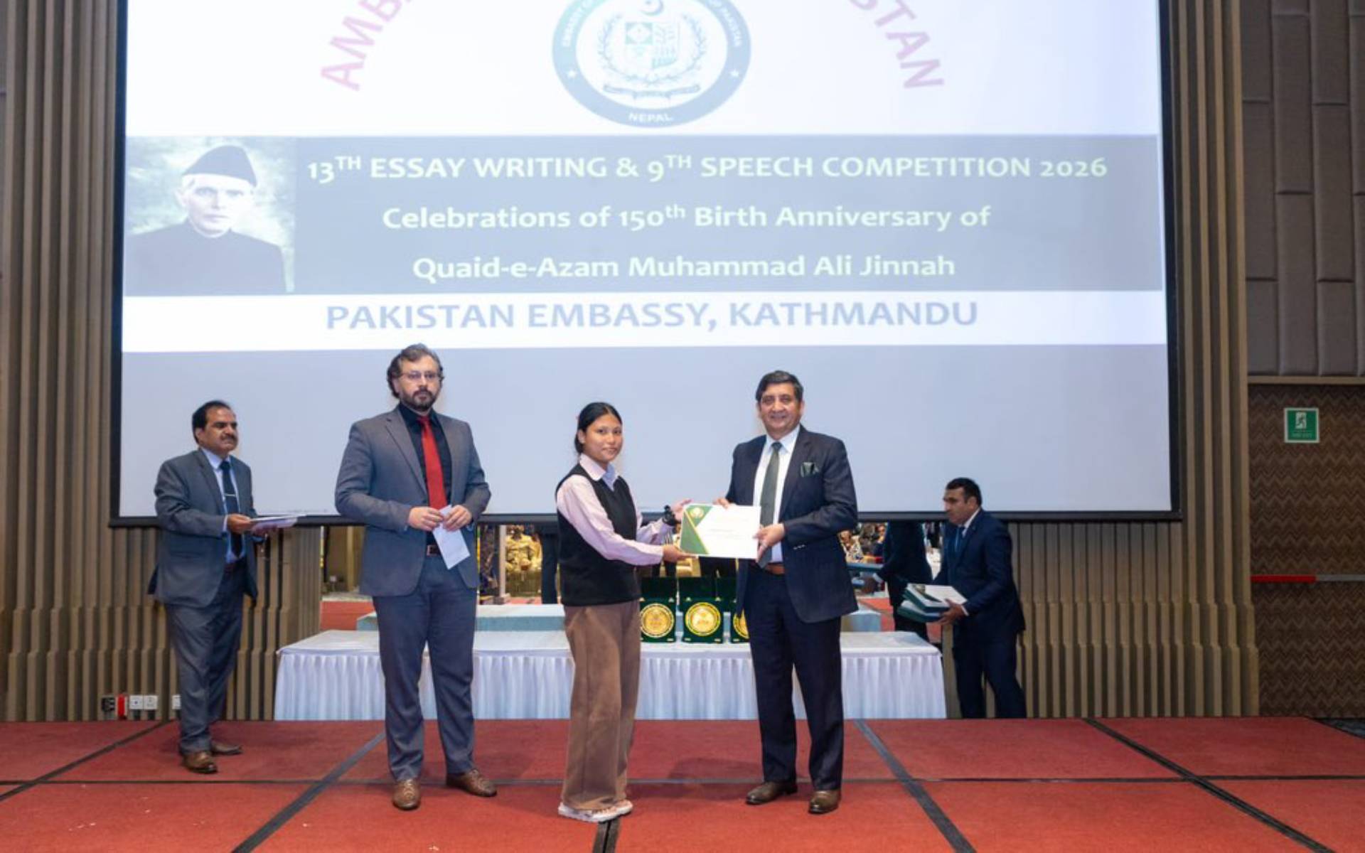 Pakistan Embassy Hosts 13th Annual Ambassador of Pakistan Essay Writing Competition in Kathmandu