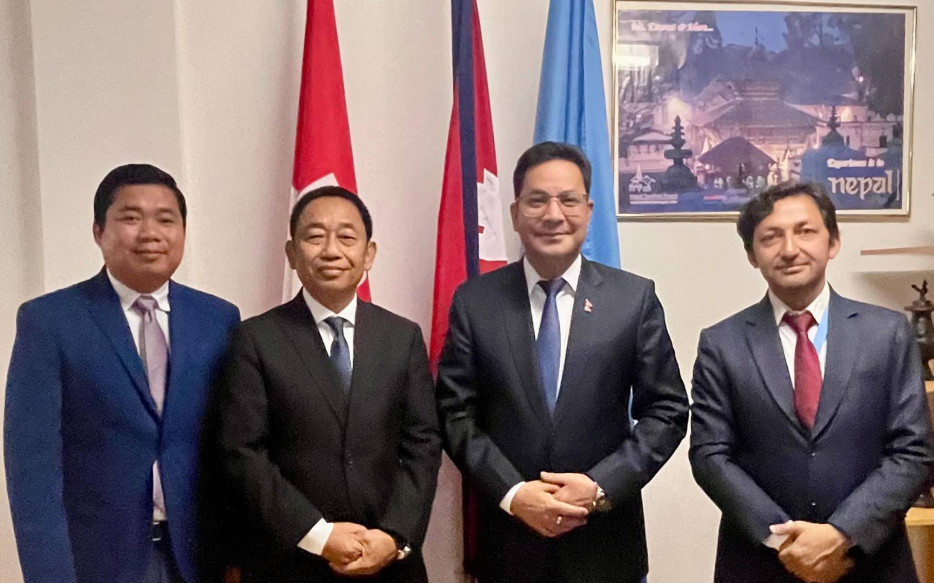 Ambassador Subedi Receives Cambodian Permanent Representative Ke