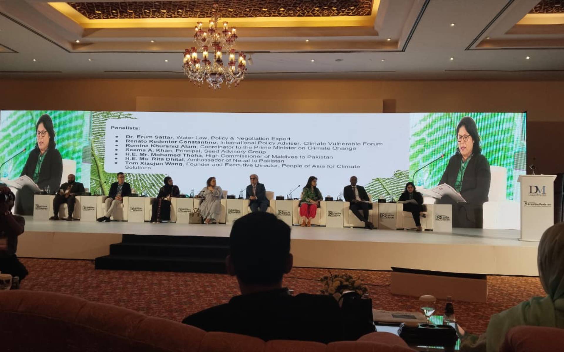 Ambassador Dhital Addresses as a Panelist at 2nd Breathe Pakistan Climate Change Conference