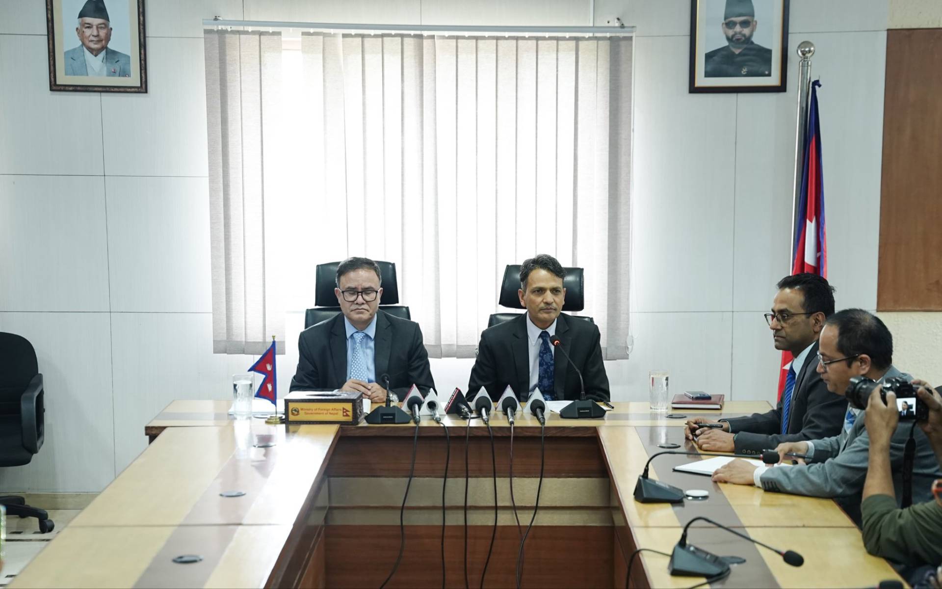 MoFA Organized Regular Press Briefing, Discusses Situation in West Asia