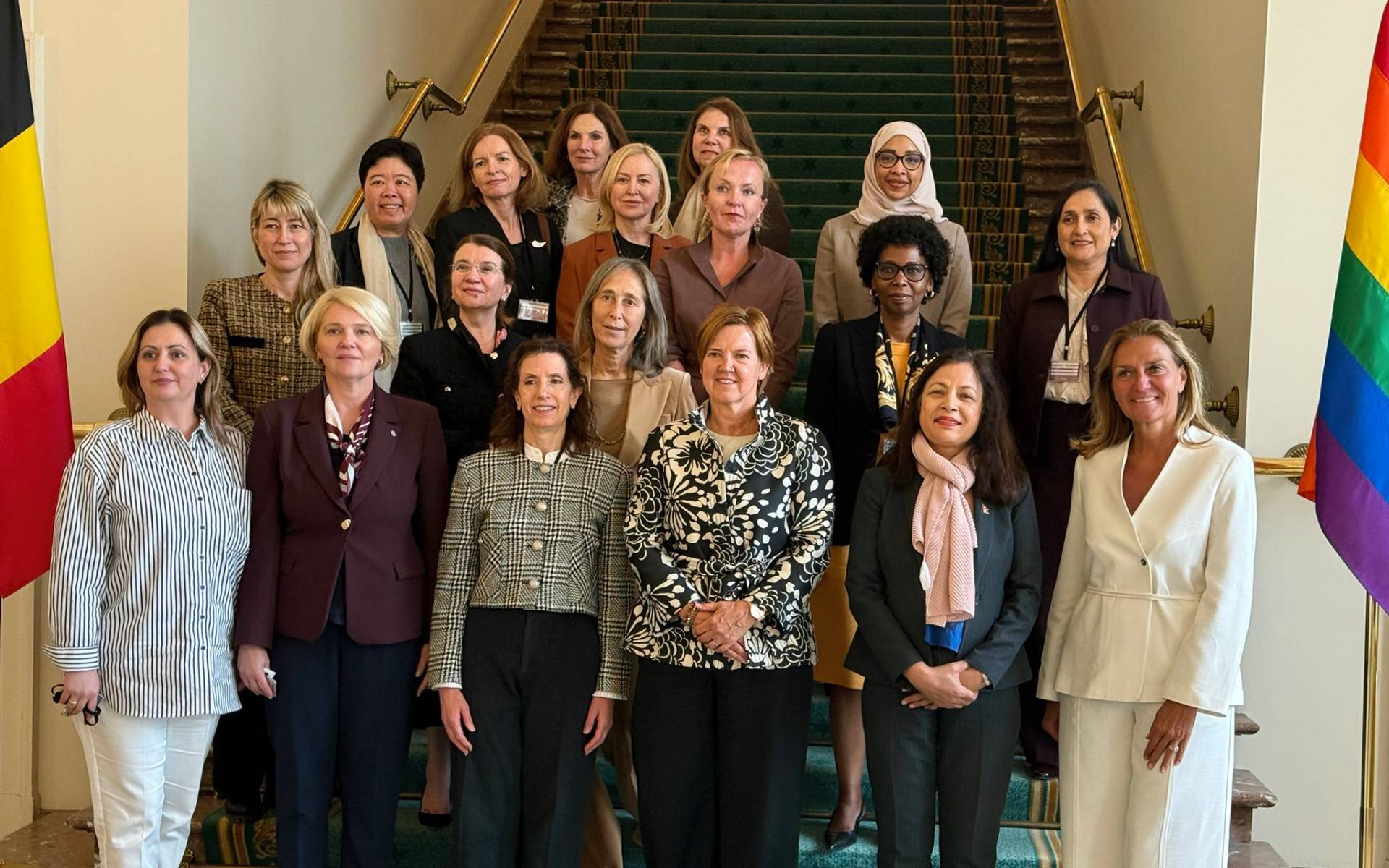 Ambassador Lamsal Participates in Belgium External Relations Committee Chair Hoof’s Event