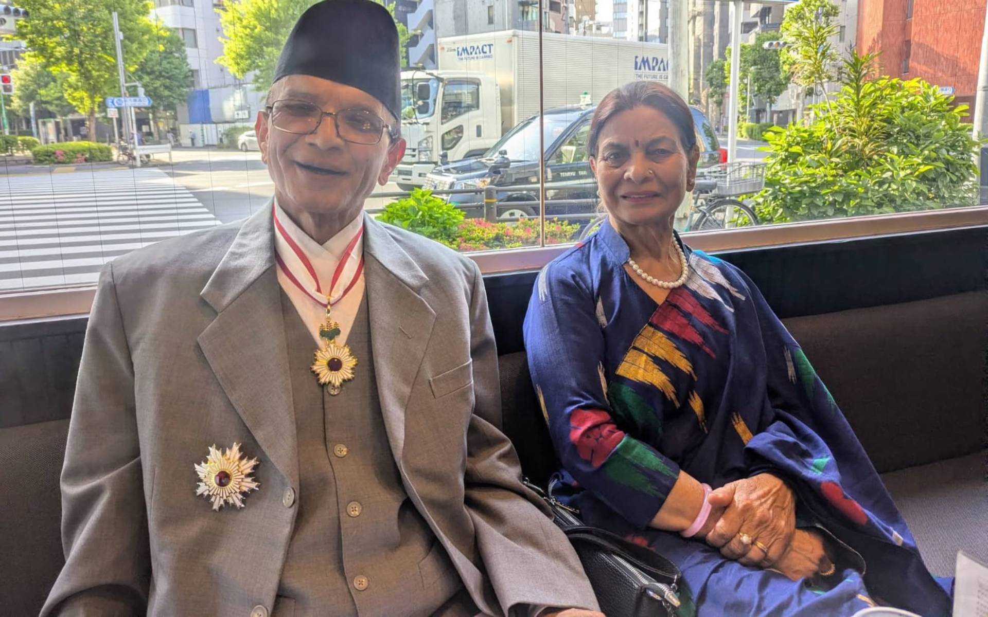 Japanese Government Confers Former Nepal Foreign Secretary Bhattarai with the Order of the Rising Sun, Gold and Silver Star