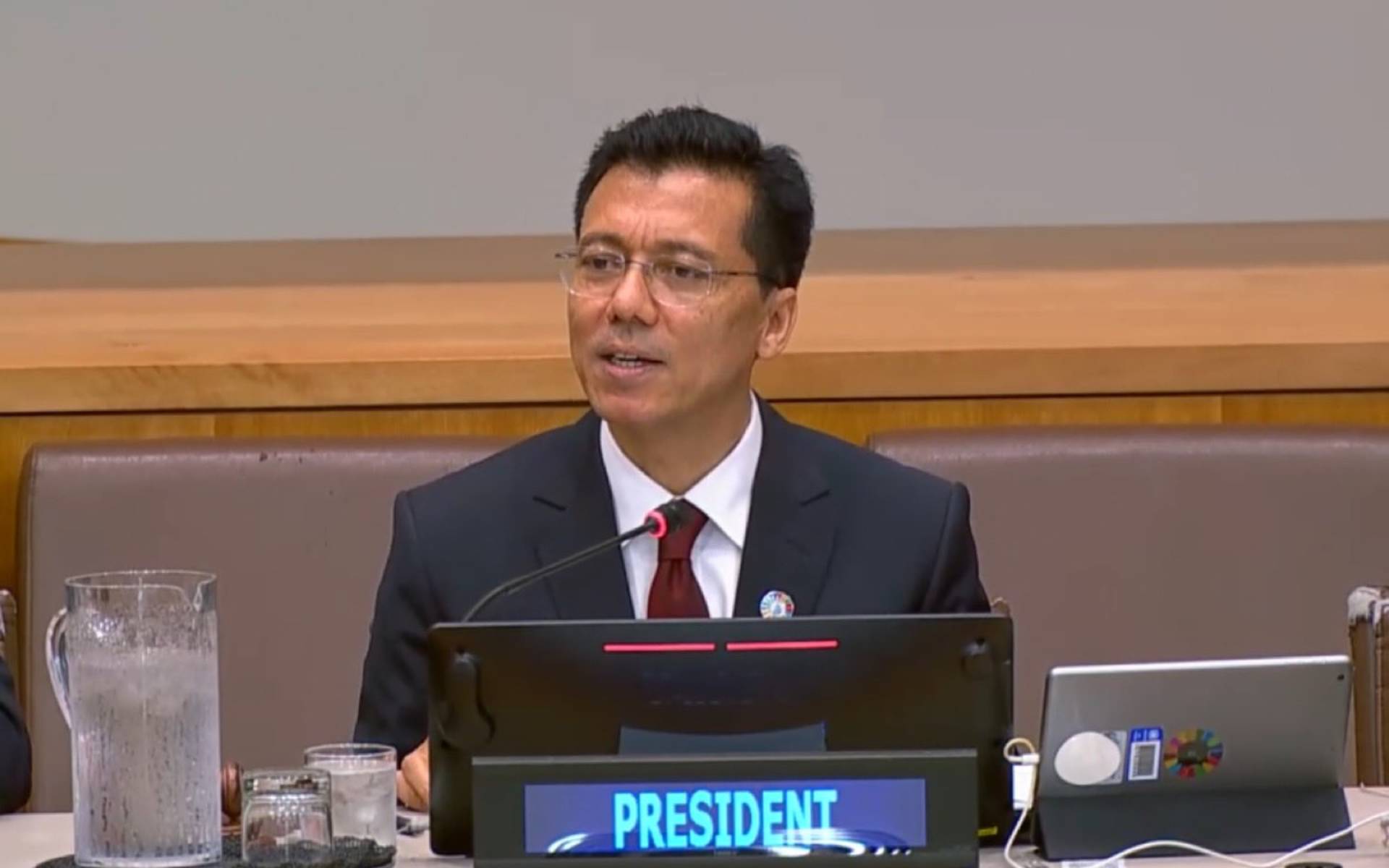 ECOSOC President Thapa Convenes Special Meeting on ‘Safeguarding Energy and Supply Flows’