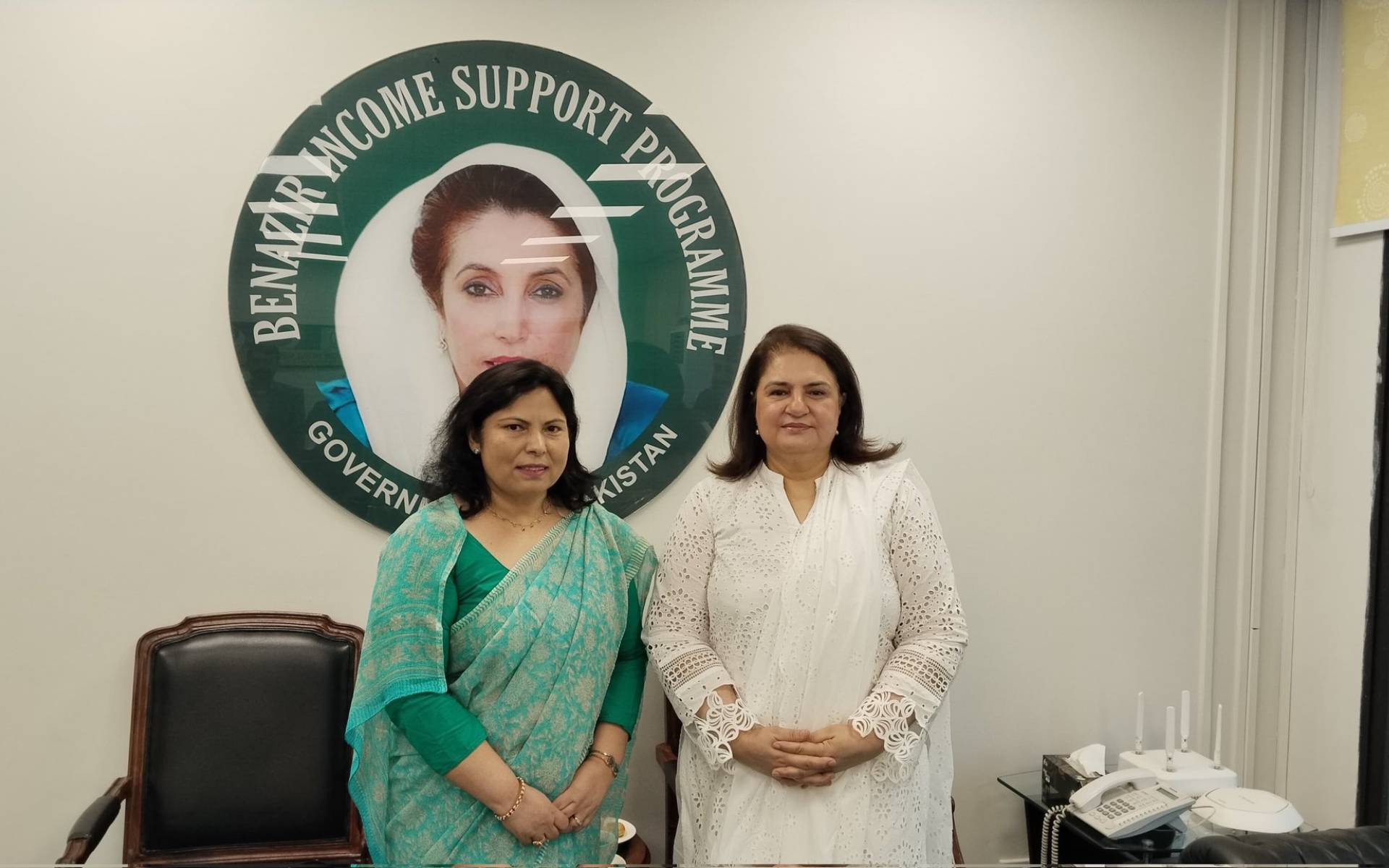 Ambassador Dhital Calls on Benazir Income Support Programme Chairperson Khalid