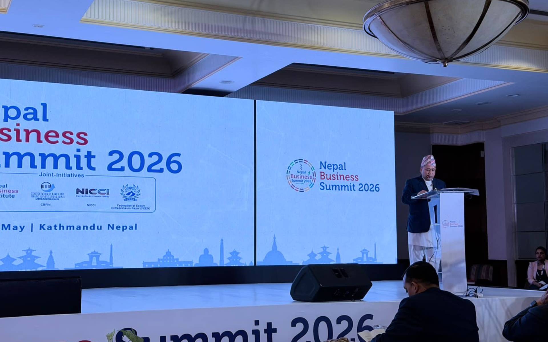 Foreign Minister Khanal Addresses Closing Session of Nepal Business Summit 2026
