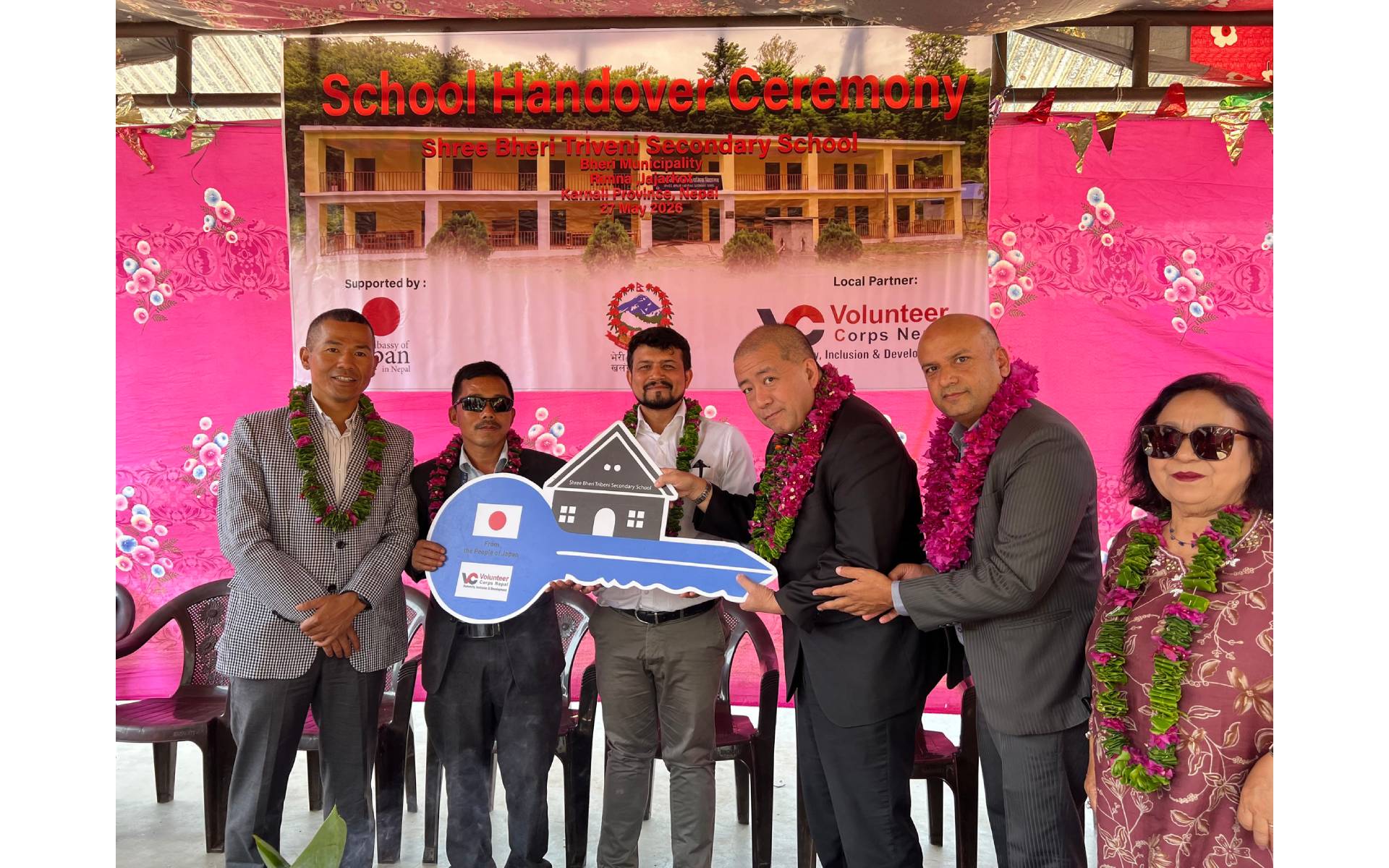 Japan Hands Over New School Building in Jajarkot