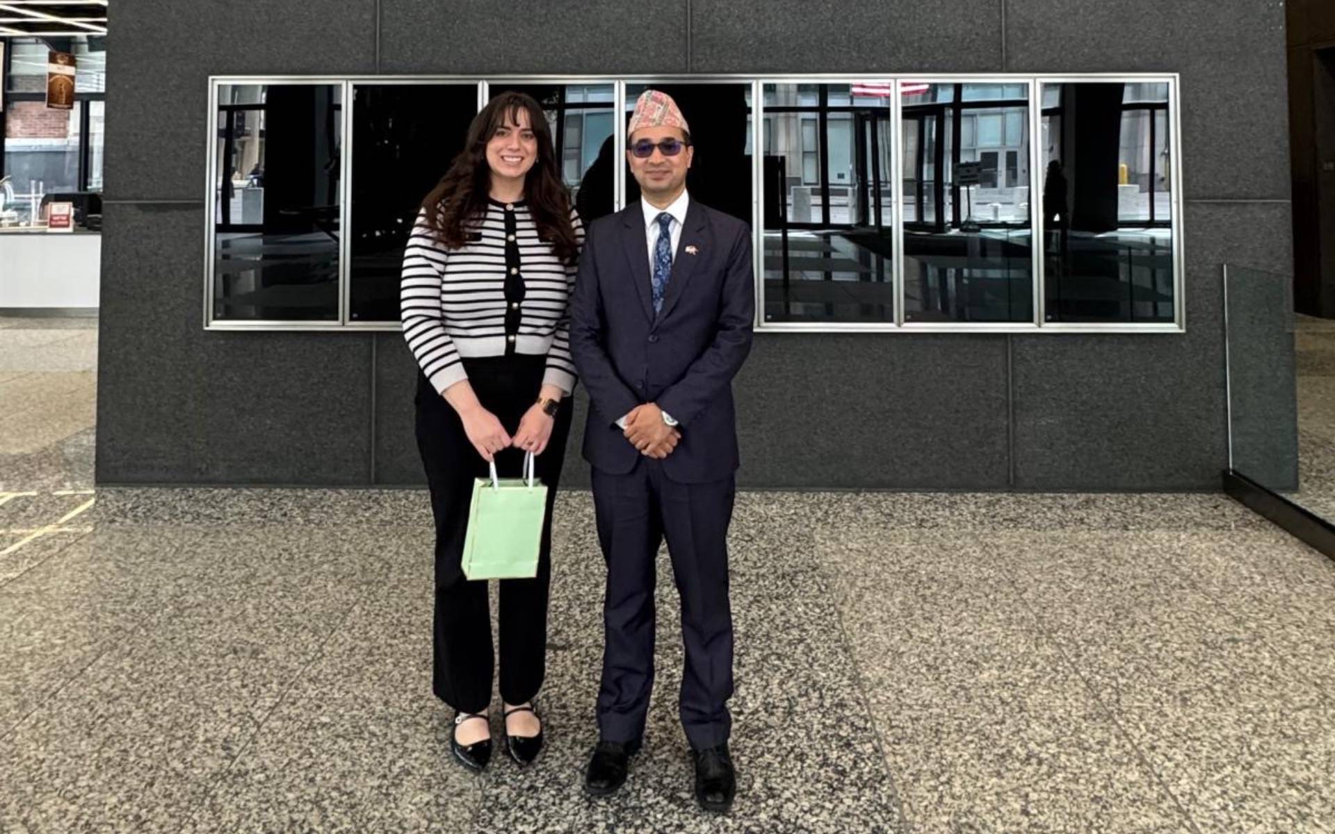 CDA Aran Meets with US Senior International Trade Specialist Bennick