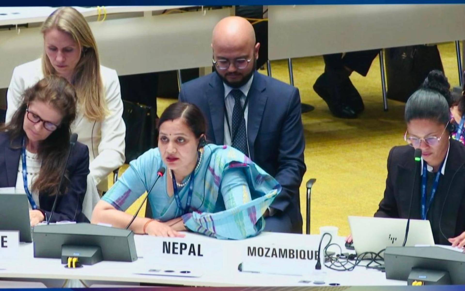 Health Minister Mehta Addresses 159th Session of WHO Executive Board