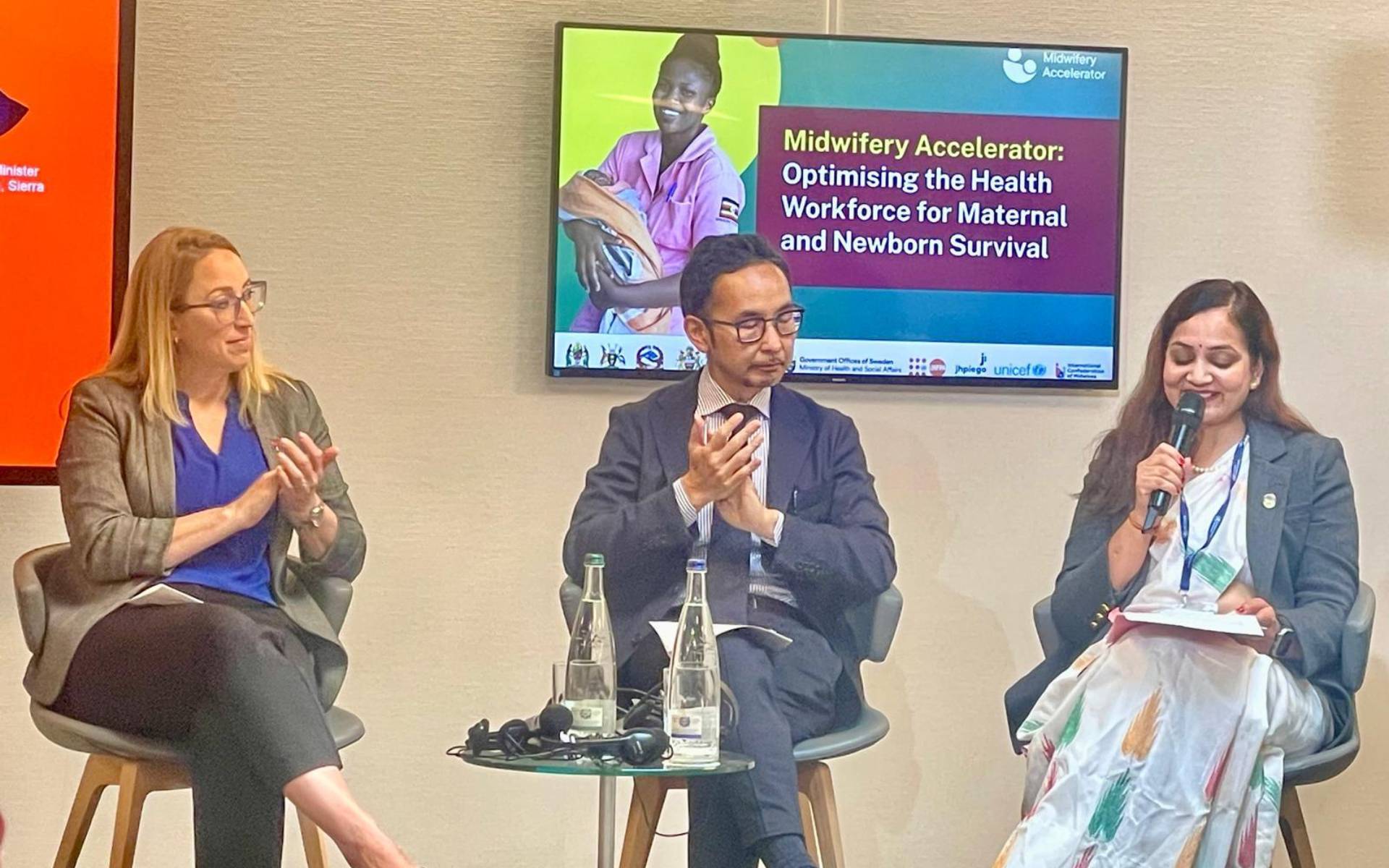 Health Minister Mehta Joins Ministerial Panel on the Midwifery Accelerator in Geneva