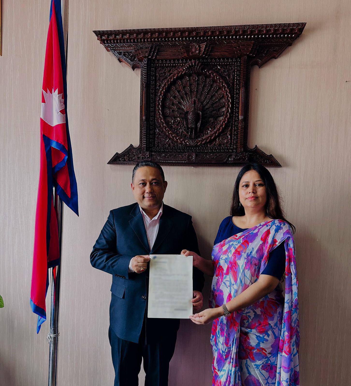 Foreign Minister Shisir Khanal Meets Amb. Dr. Sarmila Parajuli Dhakal for Consultative Dialogue on Nepal's Diplomatic Engagement