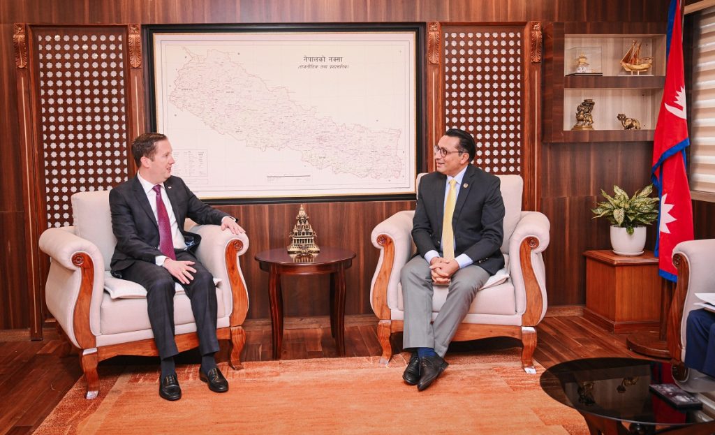 Nepal, US Discuss Economic Partnership and Development Cooperation