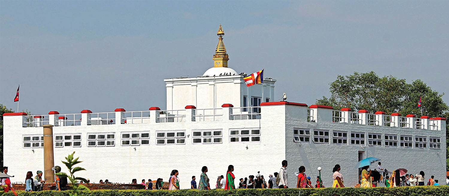 Foundation Stone Laid for Construction of Bhutanese Monastery in Lumbini
