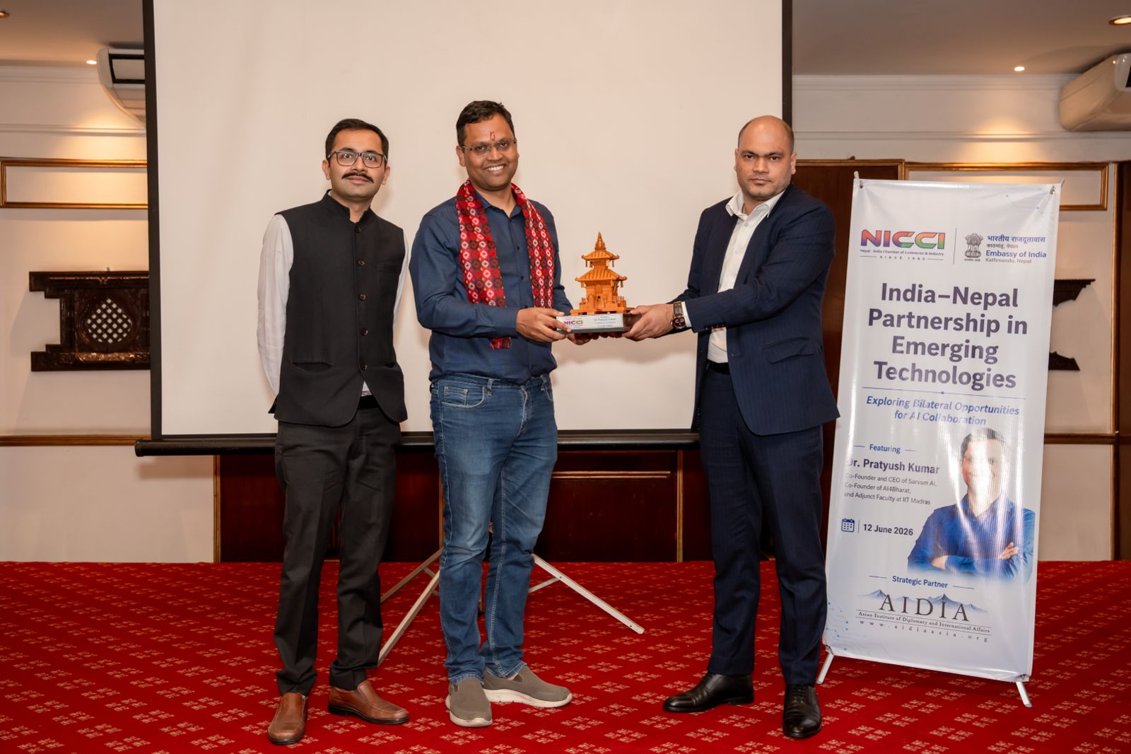 Seminar on AI Collaboration between Nepal and India Held in Kathmandu
