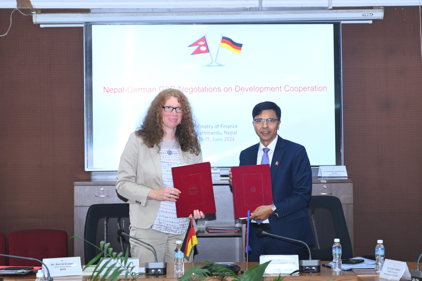 Nepal and Germany Reaffirm Development Partnership, Agree on New Cooperation Commitments