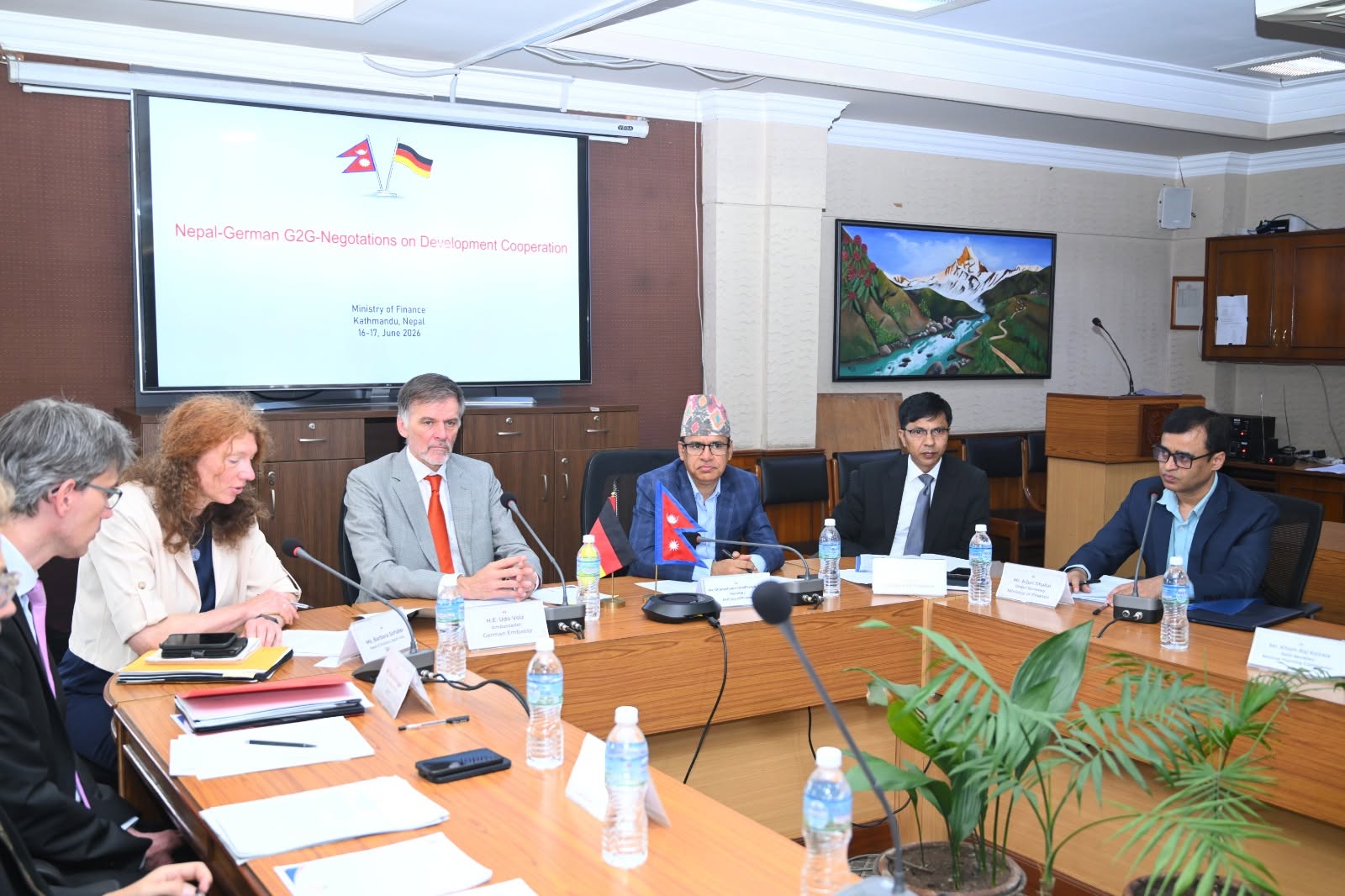 Nepal-Germany Bilateral G2G Negotiations Held in Kathmandu