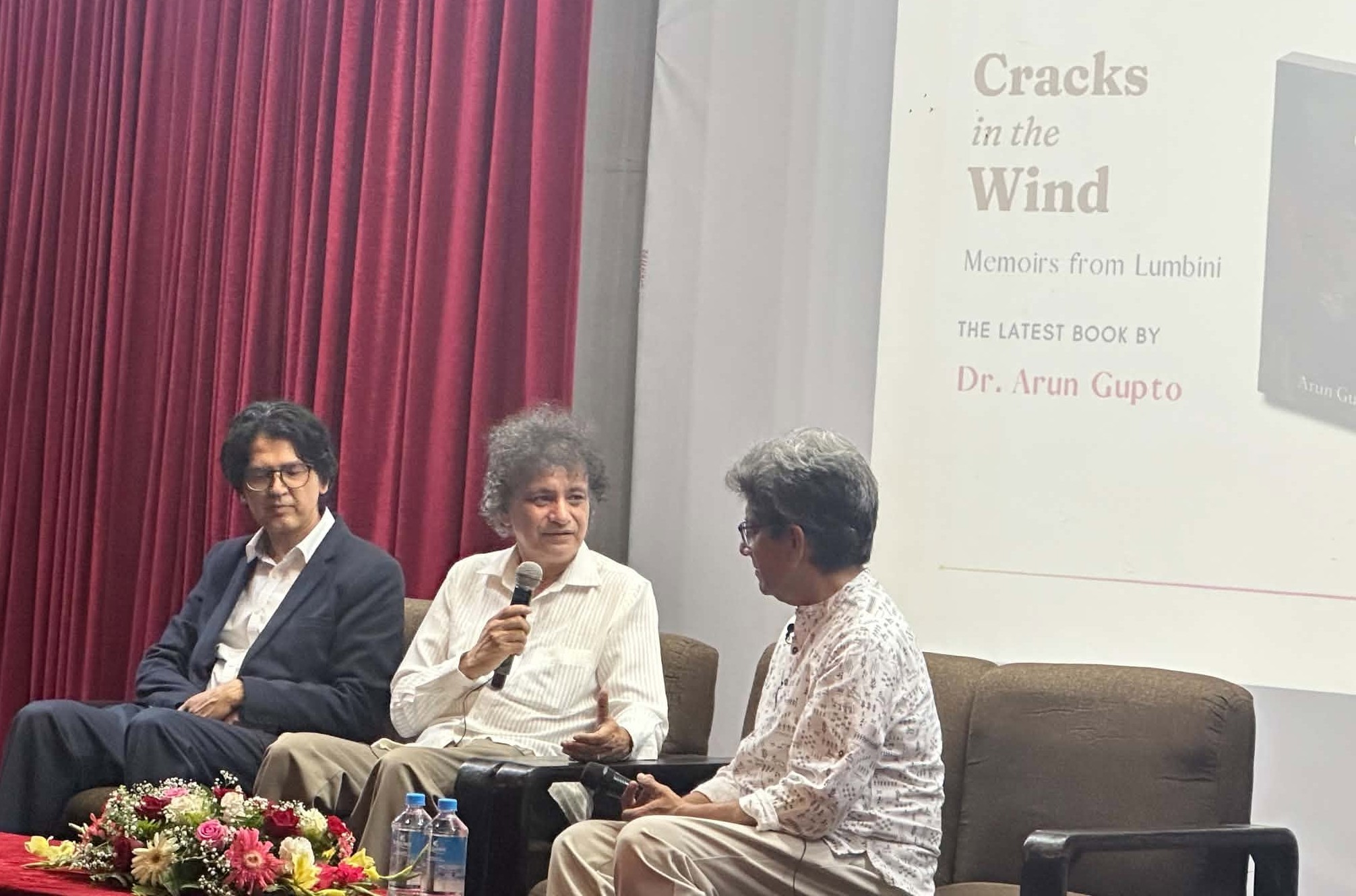 “Cracks in the Wind,” a Book by Dr Arun Gupto, Launched in Kathmandu