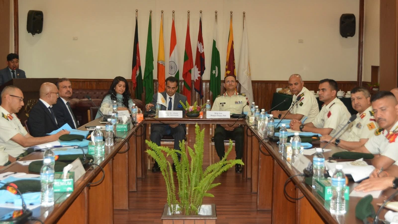 SAARC Secretariat Welcomes the Delegation of Nepal Army War College