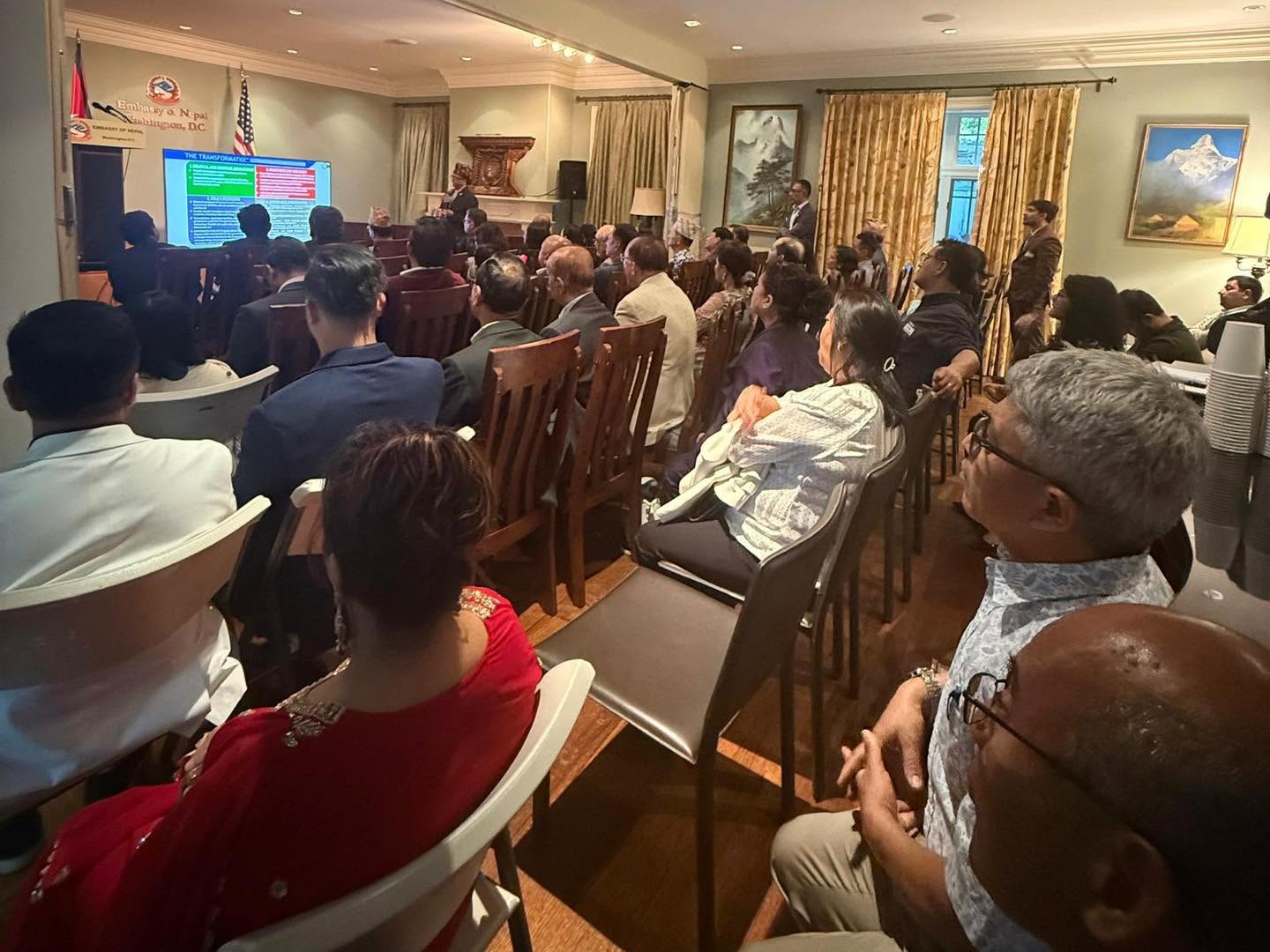 Nepal Embassy Organizes ‘Nepali Diaspora and Nepal’s Prosperity’ in Washington
