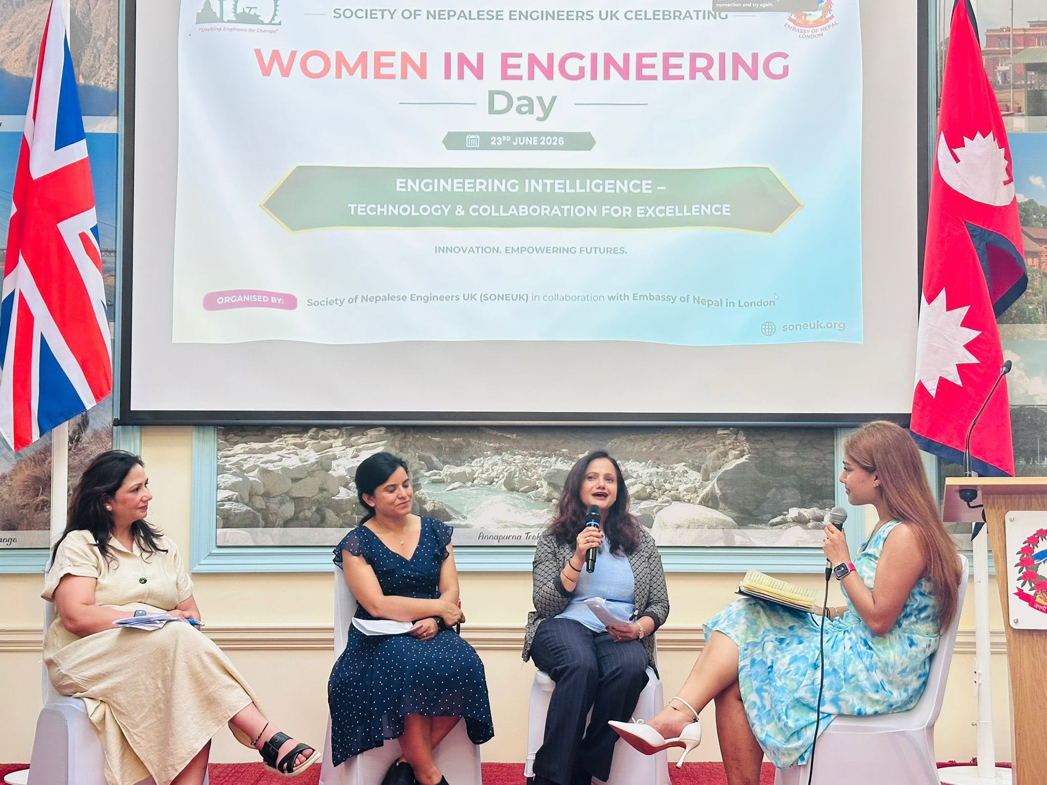 Nepal Embassy Celebrates Women in Engineering Day in London