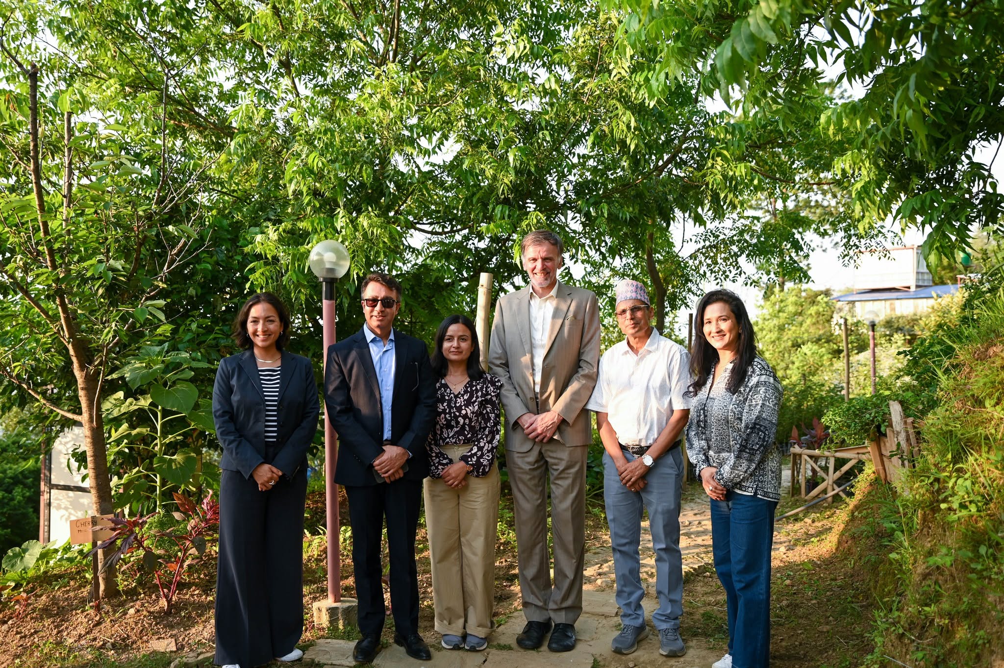 German Ambassador Volz Visits EcoHimal’s ARC in Patlekhet, alongside GDC