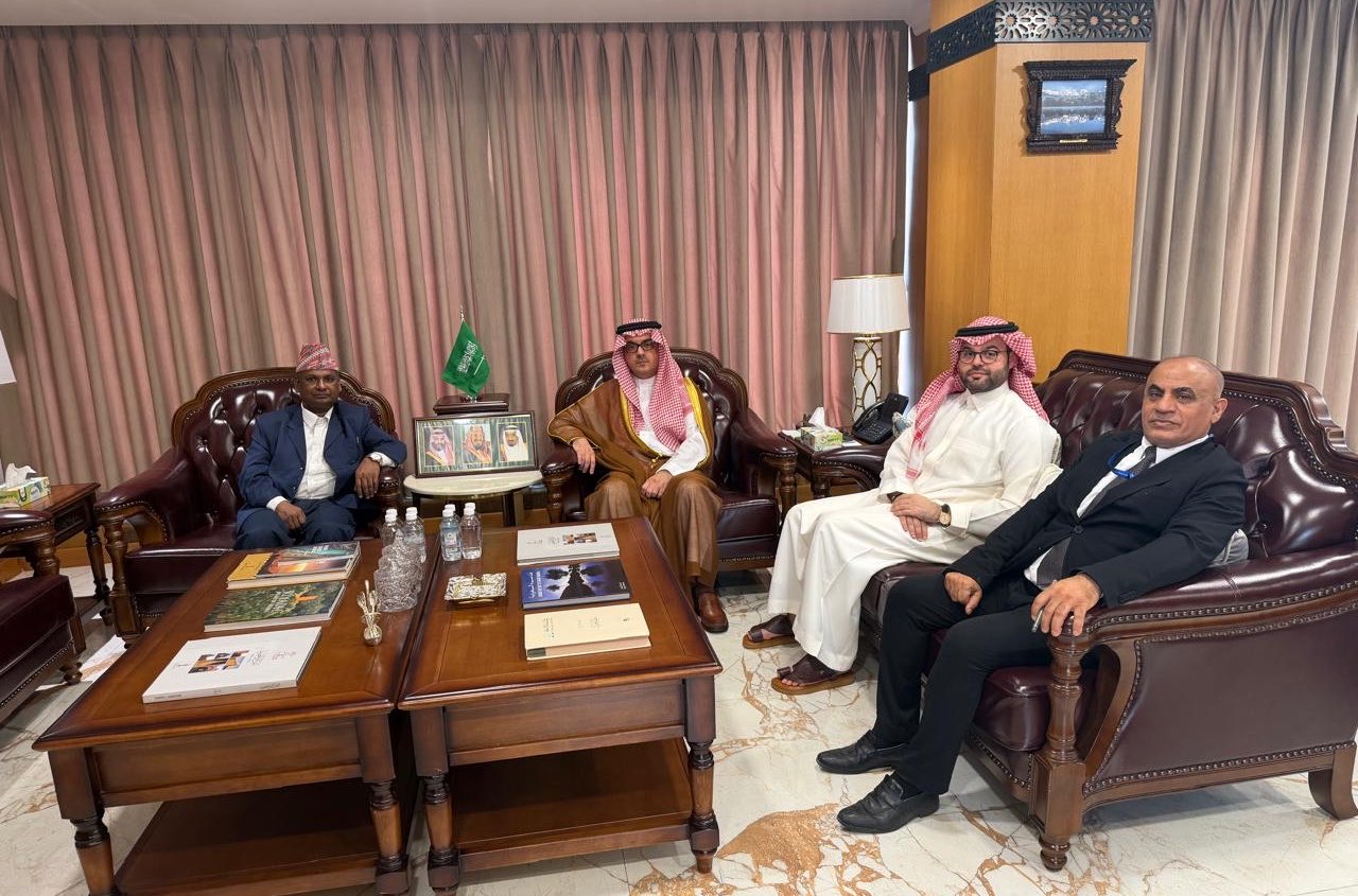 Ambassador Mnikhr Receives Chairman of Nepal Hajj Committee