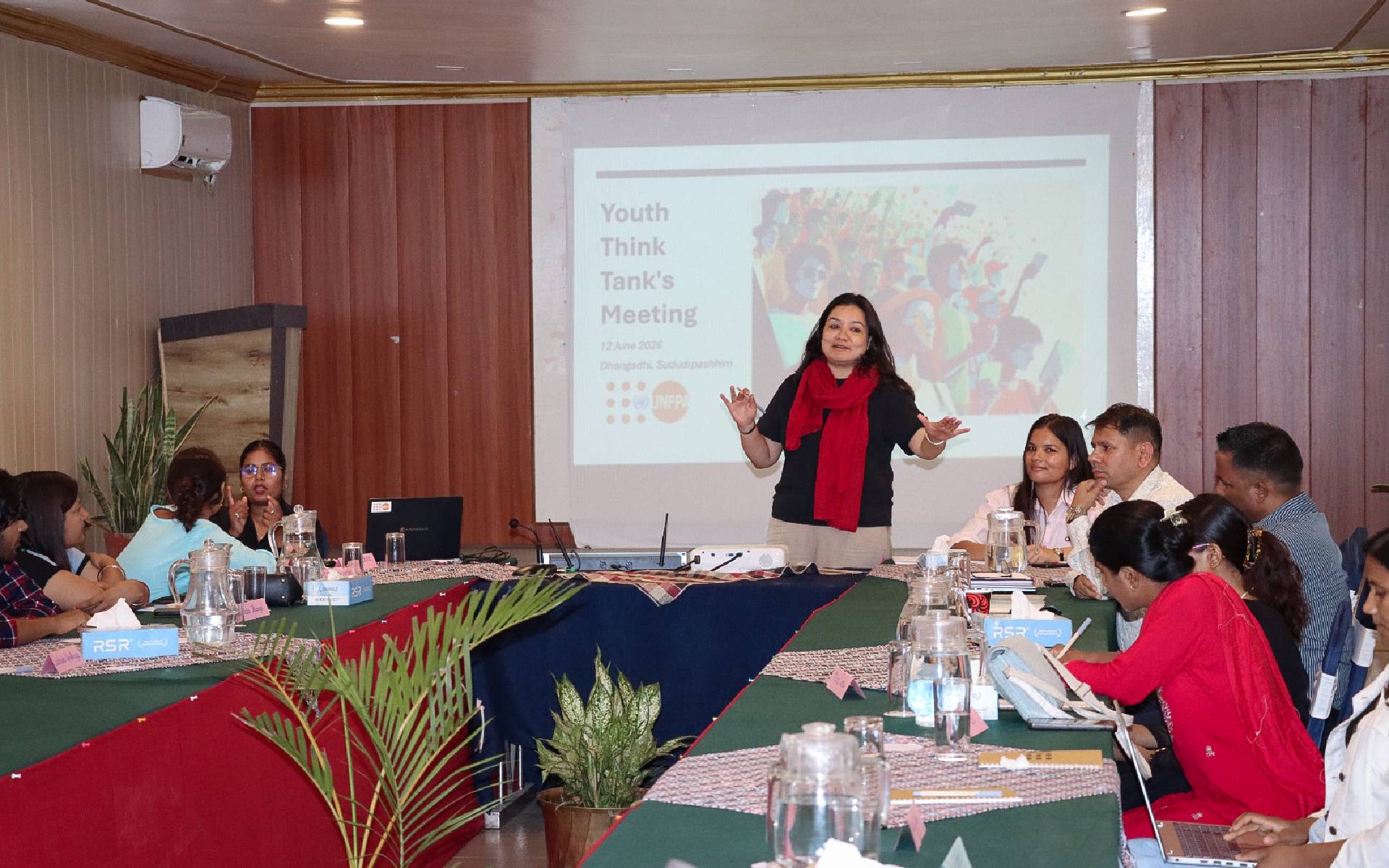 UNFPA Brings Together Youth Leaders Through the Provincial Youth Think Tank