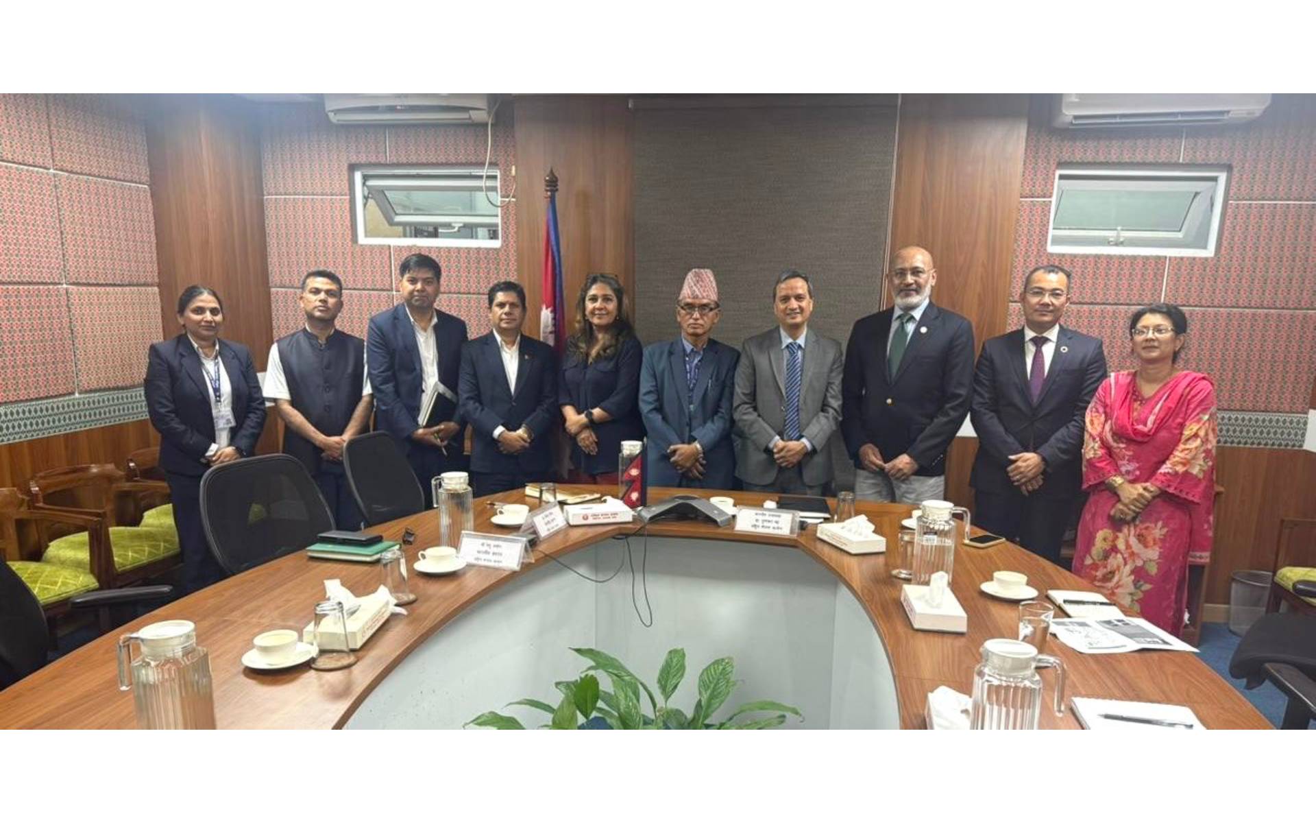 WFP Country Representative Lodhi Meets with NPC Vice Chair Bhatta