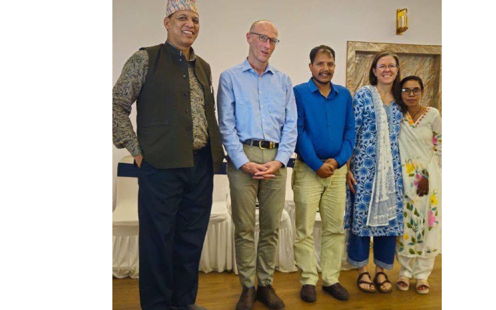 Australian Ambassador Ernst Discusses with Backward Society Education (BASE)