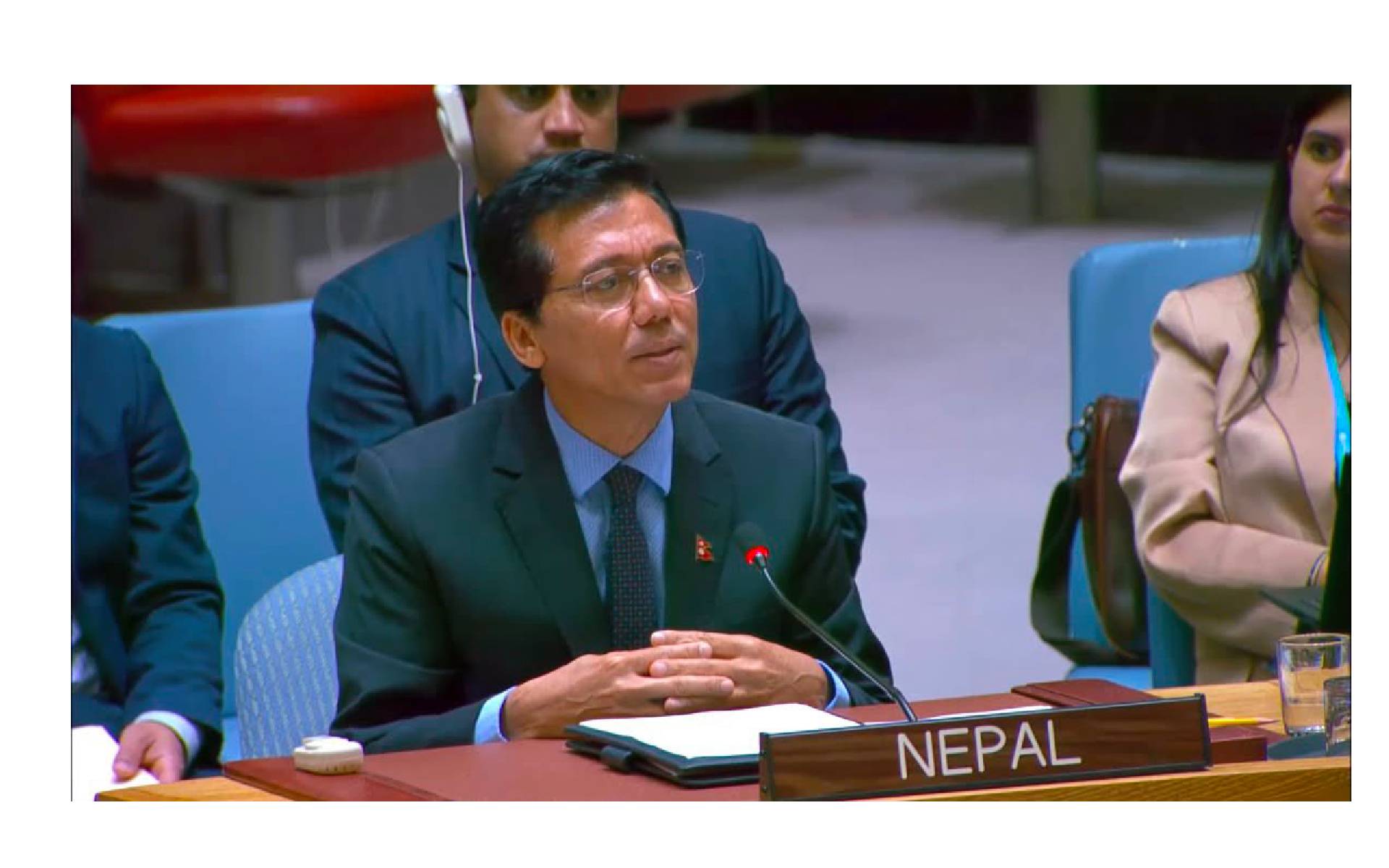 Ambassador Thapa Speaks at the UN Security Council Open Debate