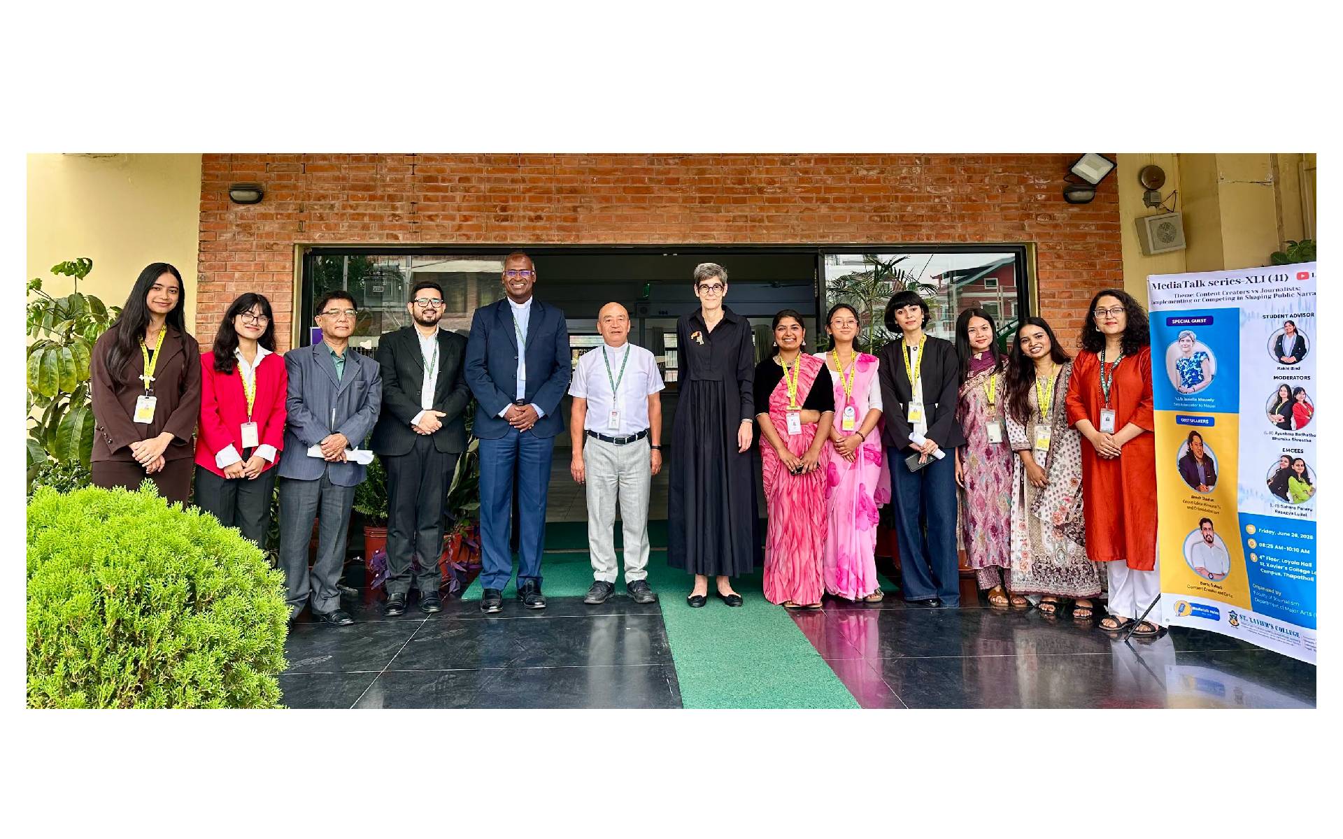 Swiss Ambassador Meuwly Participates in the 41st Media Talk Series