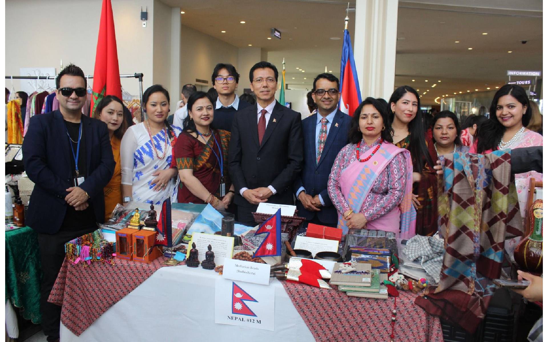 Permanent Mission of Nepal participates in the United Nations International Bazaar 2026