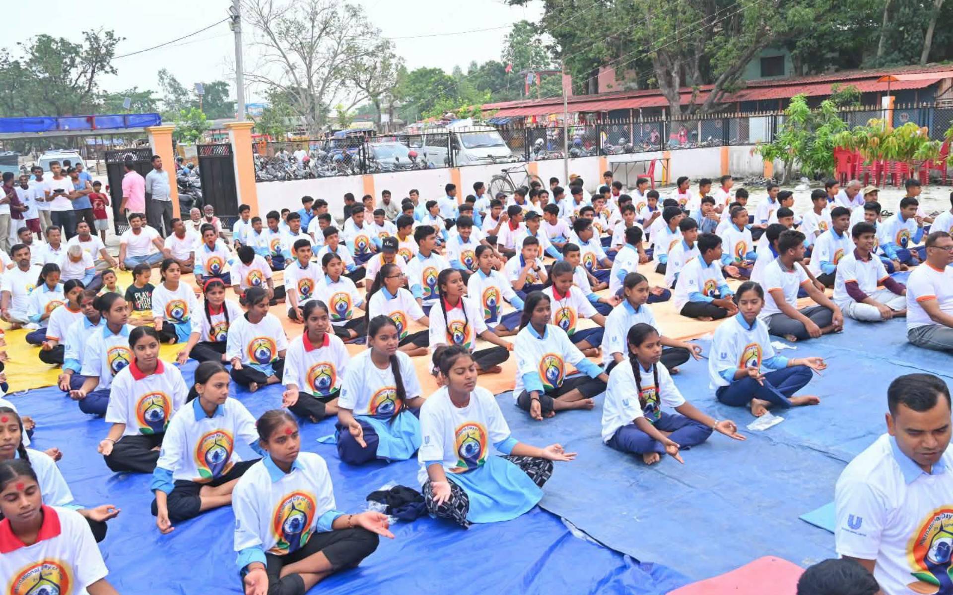 Consulate General of India Organizes Yoga Event in Bara