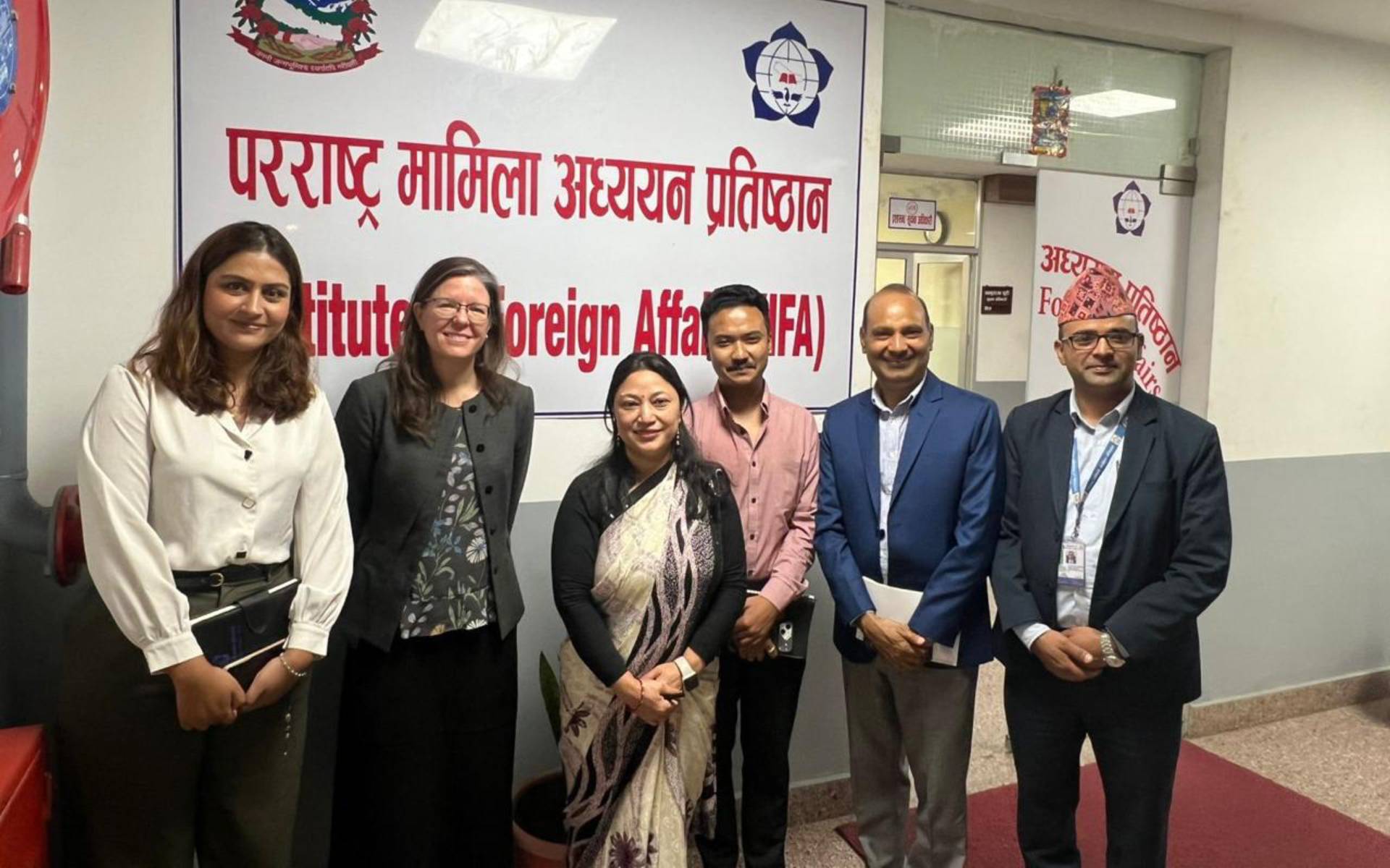 IFA Nepal Welcomes The Asia Foundation Country Representative Nalbo