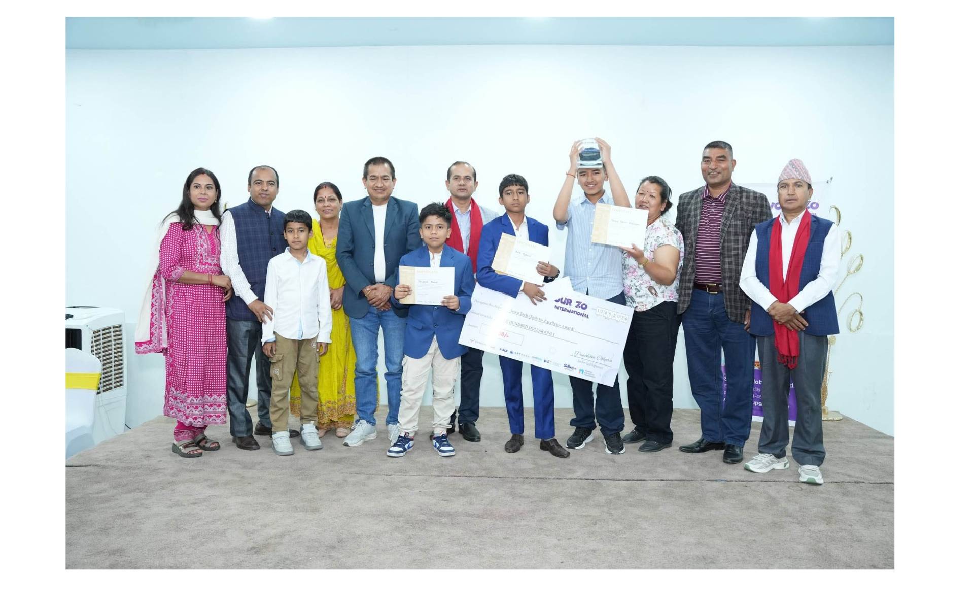 Nepali Students Win Awards at International IT Competition