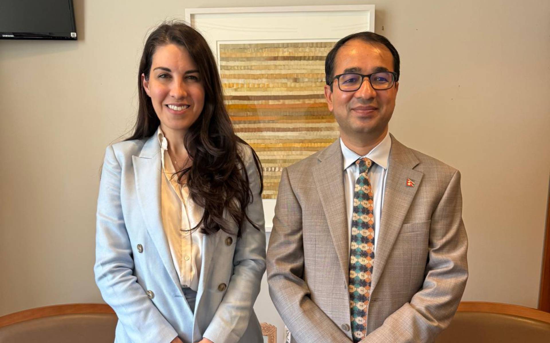 Acting Ambassador Aran Meets with US Deputy Assistant Secretary Morrison