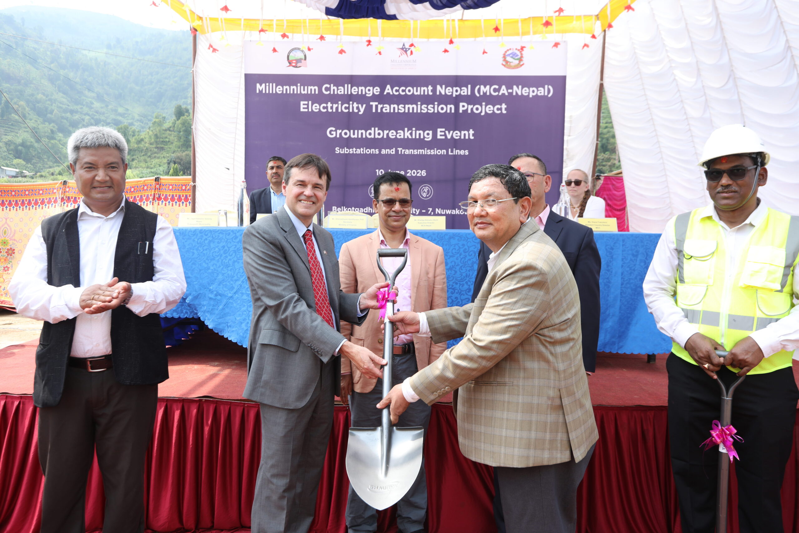 MCA-Nepal Breaks Ground on Substations and 297-km Transmission Line