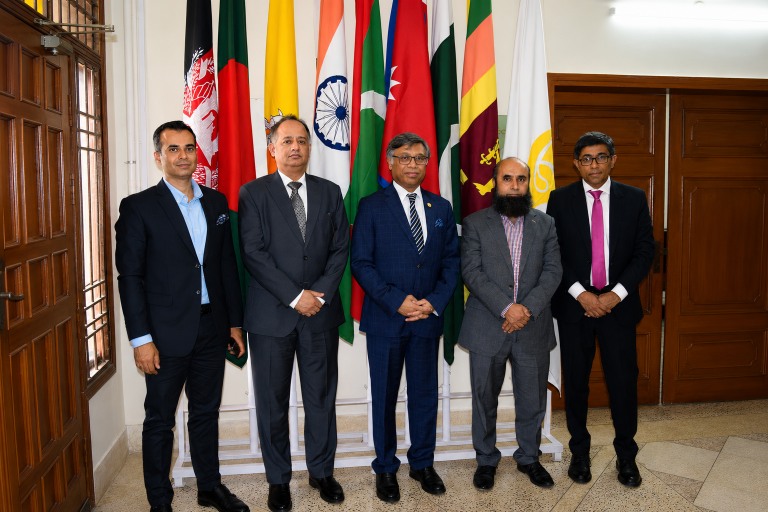 SAARC Secretary General Sarwar Visits SAARC Energy Centre and Arbitration Council