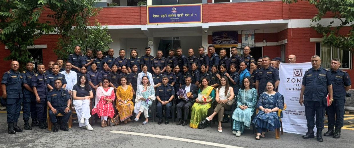 Zonta Club Kathmandu Partners with Nepal Police for Impactful Mental Health and Self-Care Session
