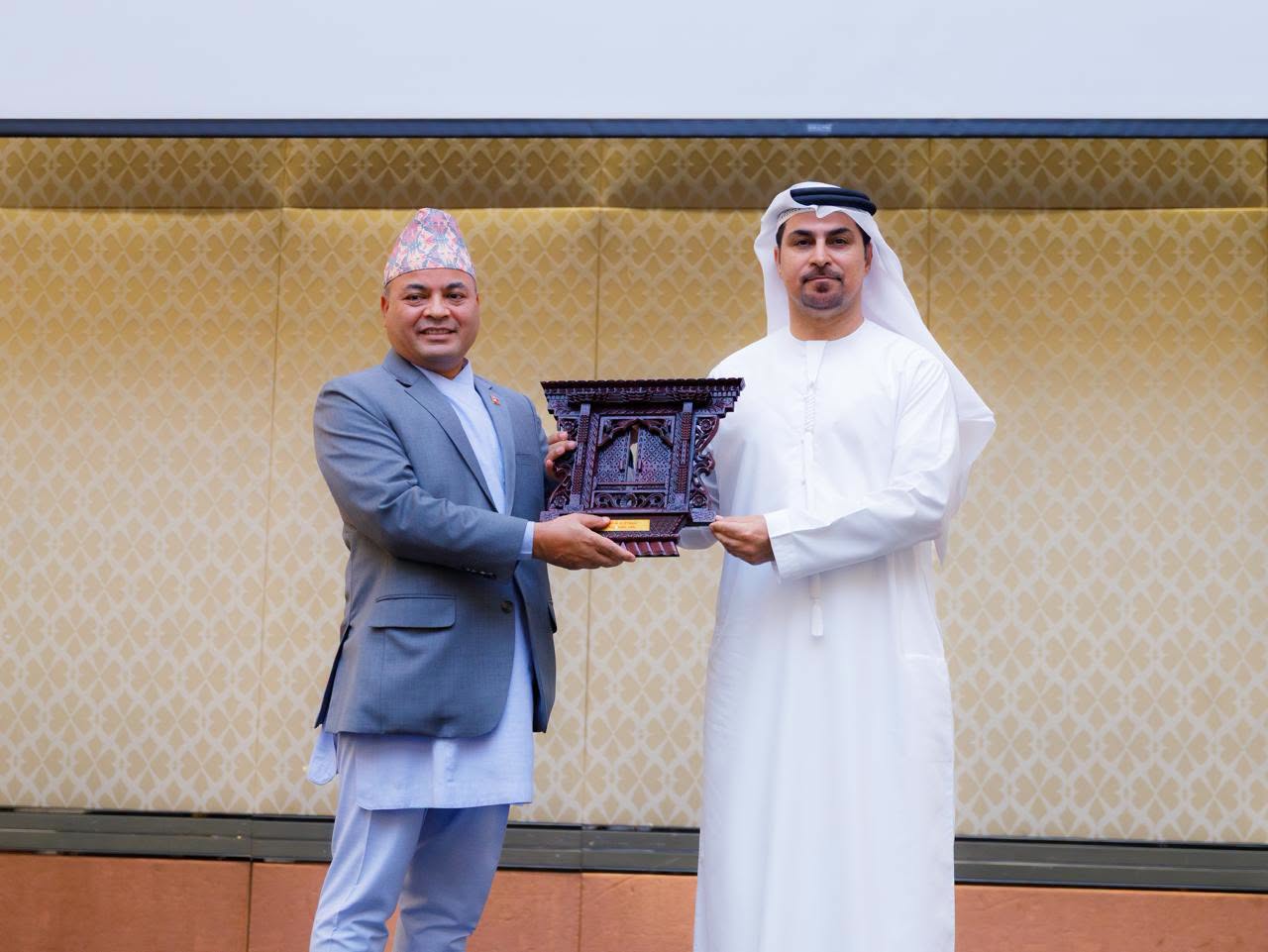 Embassy of Nepal in Abu Dhabi Hosts 'Nepal-UAE Economic Partnership' Program