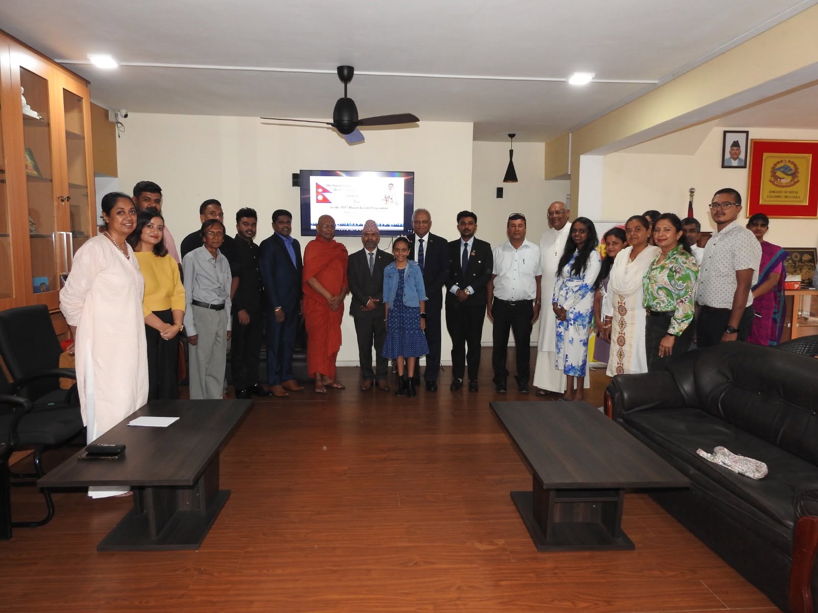 Embassy of Nepal Hosts a Celebration of the 213th Bhanu Jayanti in Colombo