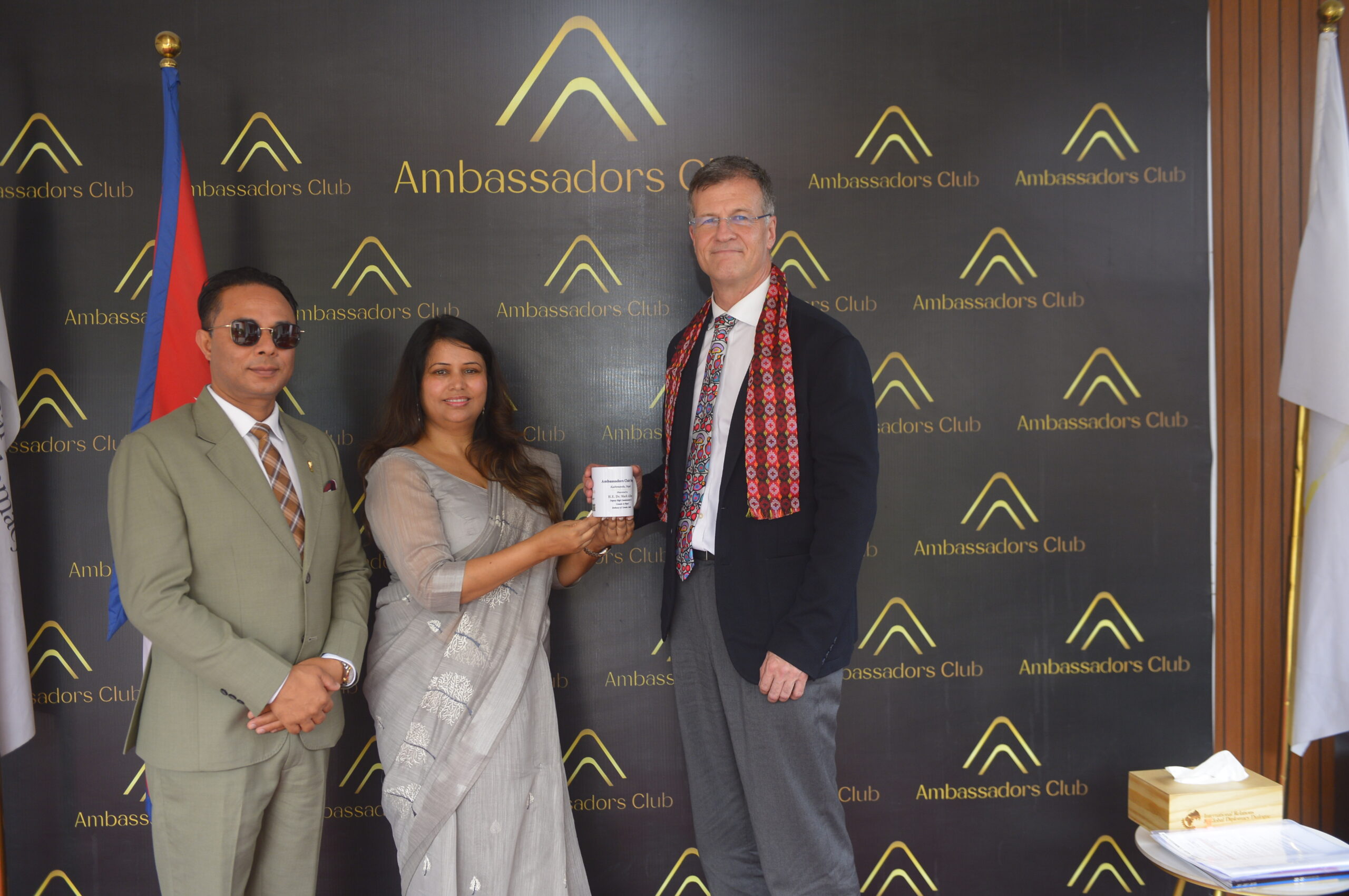 Ambassadors Club Nepal Honours Canada's Deputy High Commissioner and Explores New Opportunities for Nepal–Canada Partnership