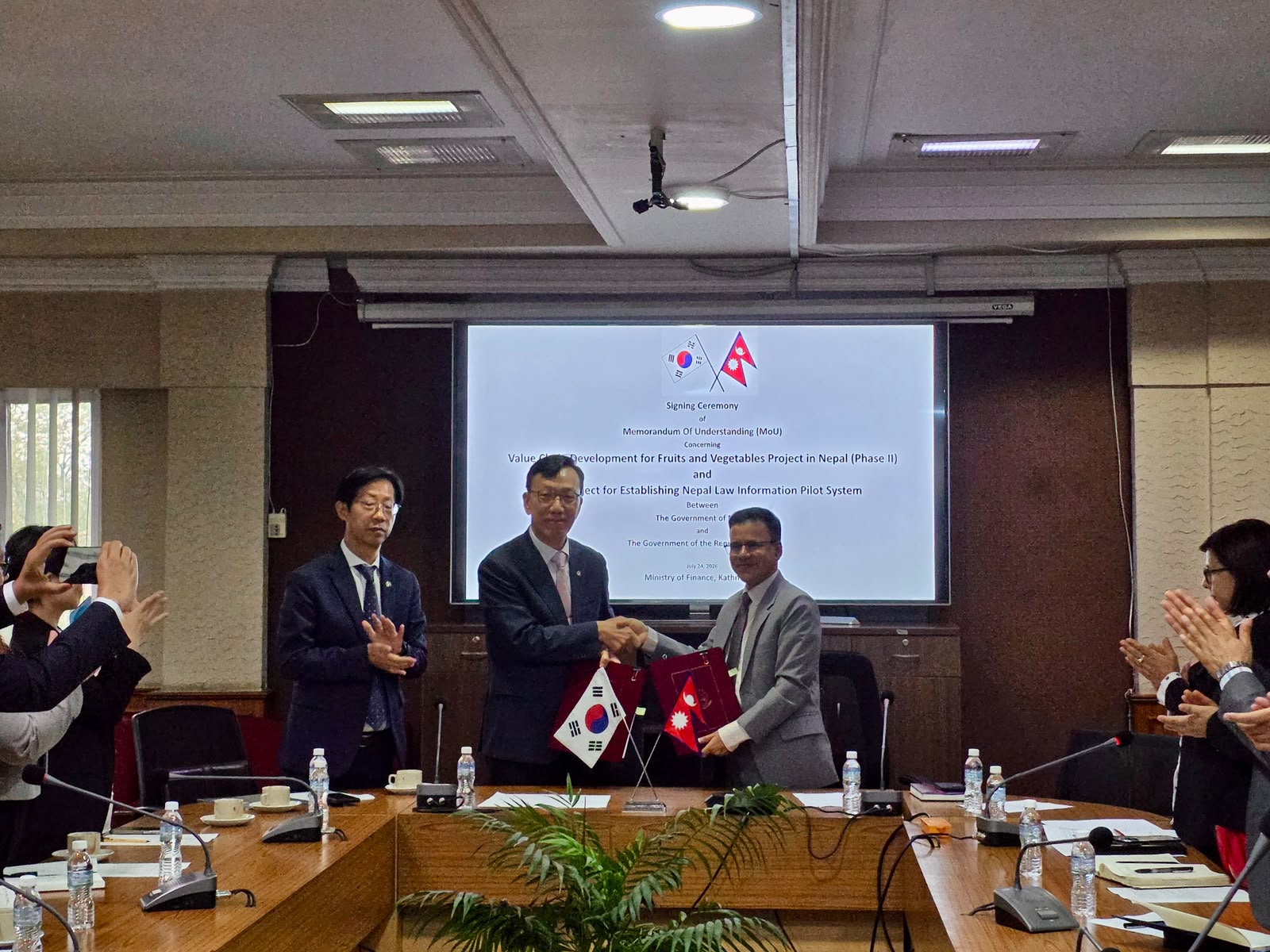 Nepal and Korea Signs Two Major MoUs in Kathmandu
