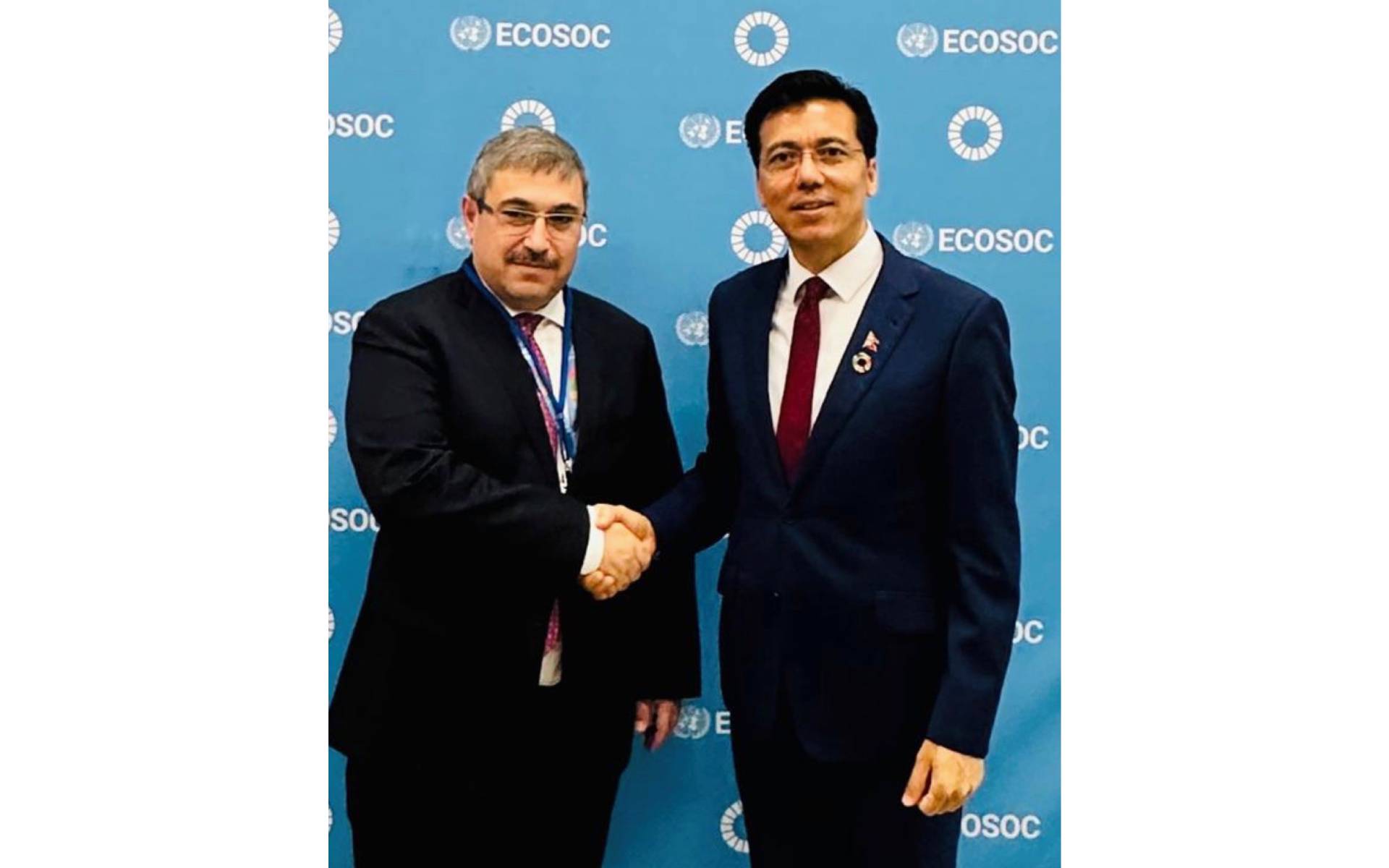 UN ECOSOC President Thapa Receives Chair of the Committee on World Food Security