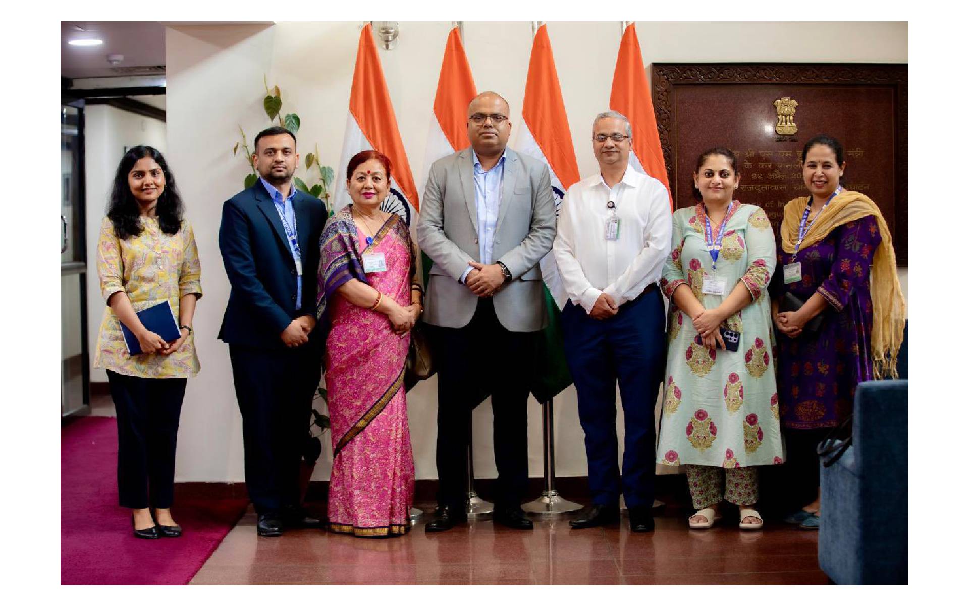Indian Embassy Organizes Feedback Session for Delegation of Tribhuvan University Teaching Hospital