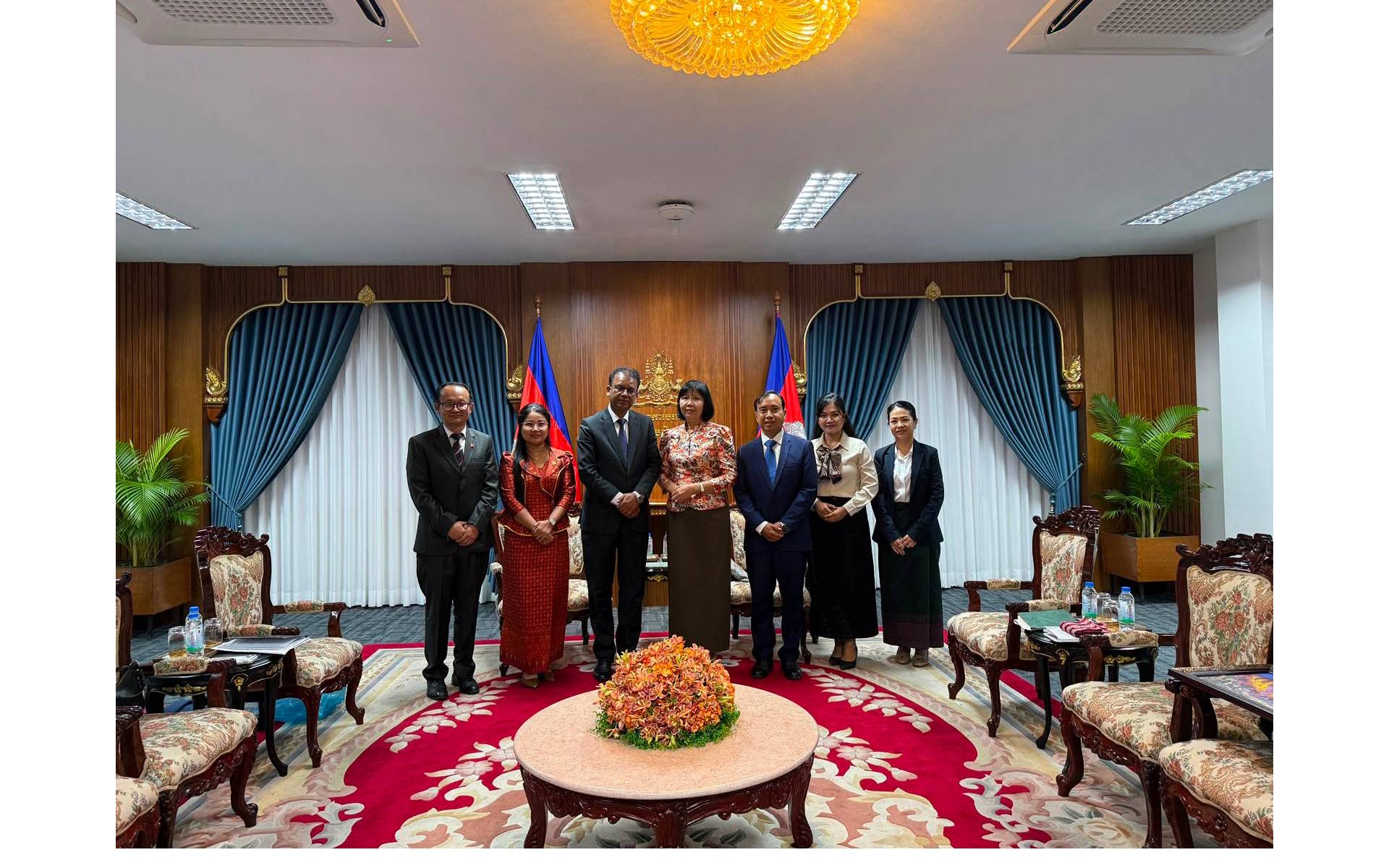Nepal Ambassador Oli Discusses Bilateral Cooperation with Permanent Secretary of Cambodia